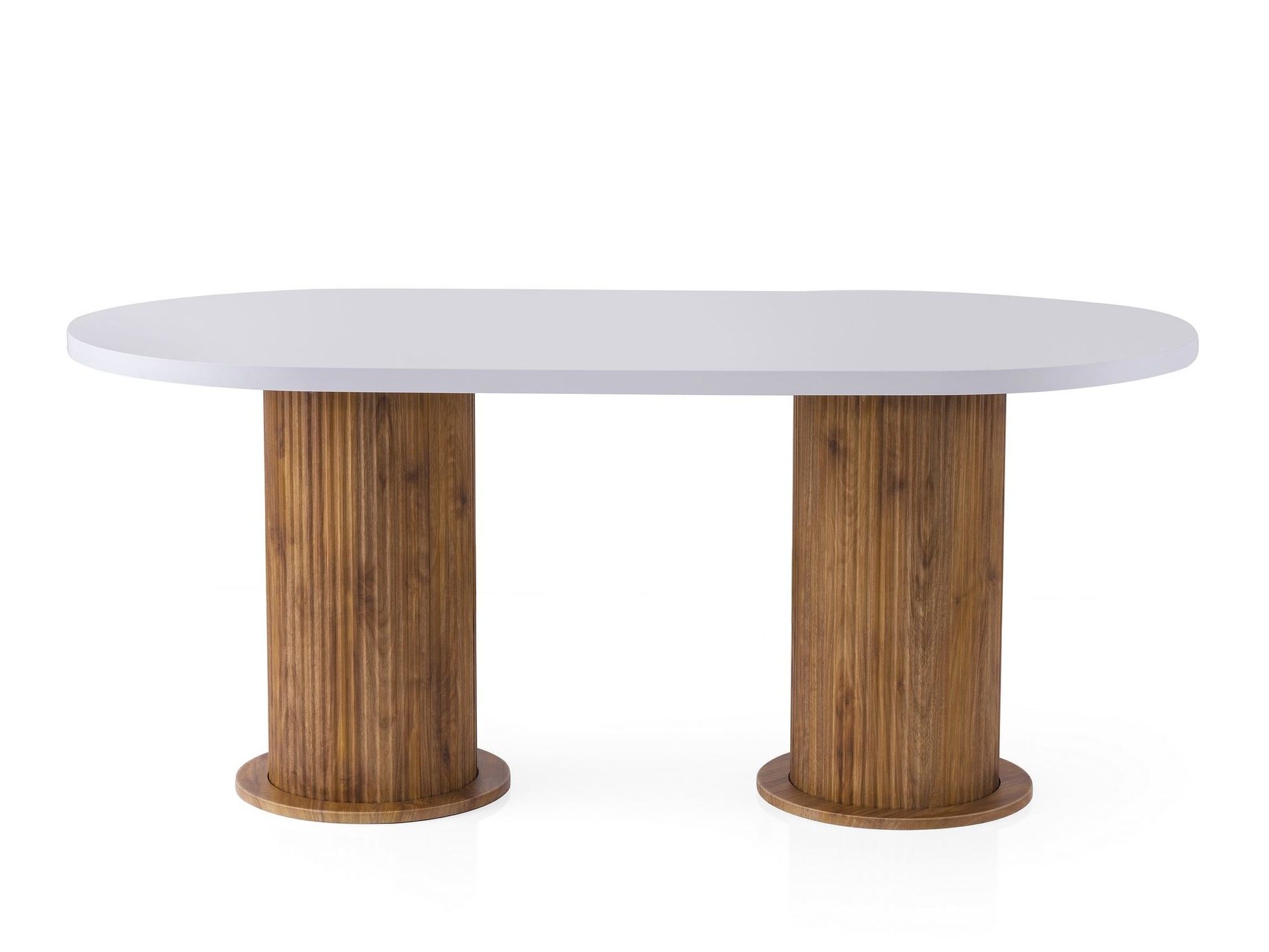 Маса Kailua 2623 (Бял + Орех)