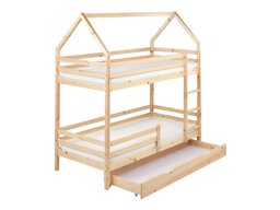 Двуетажно легло Berwyn 2744 (Ярък дърво)