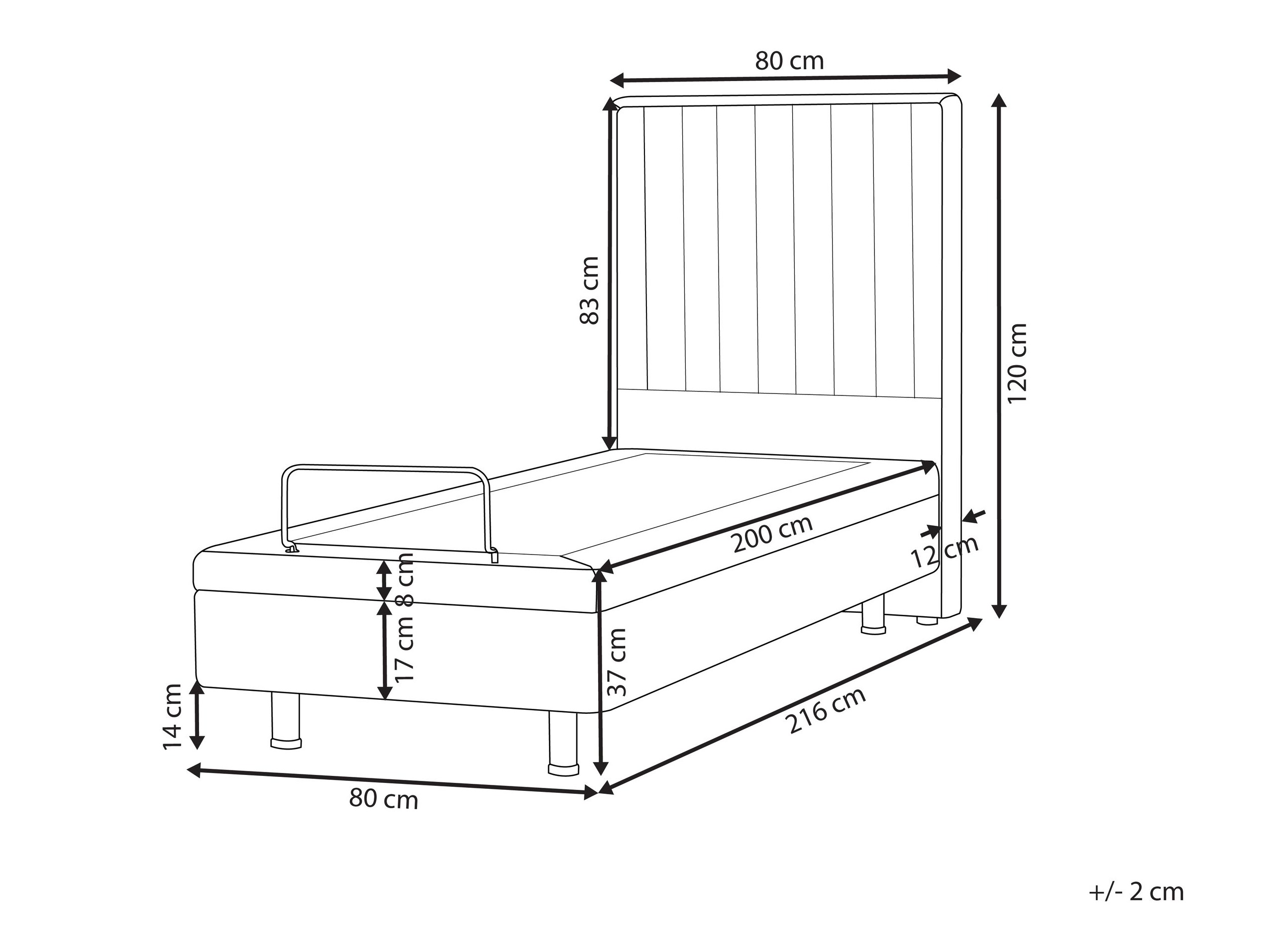 Легло Berwyn 2749 (Светло бежово)