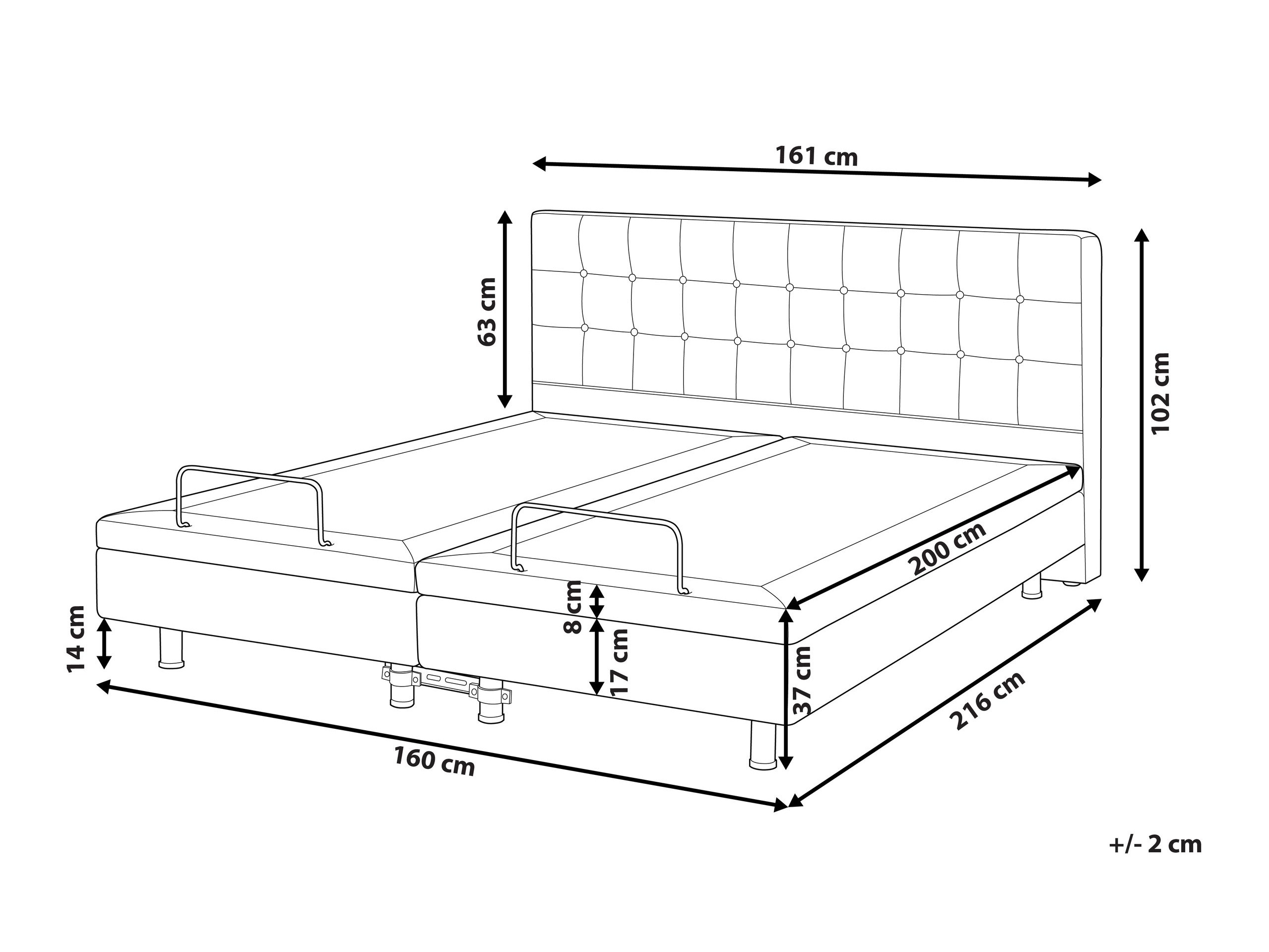Легло Berwyn 762 (Светло сив)