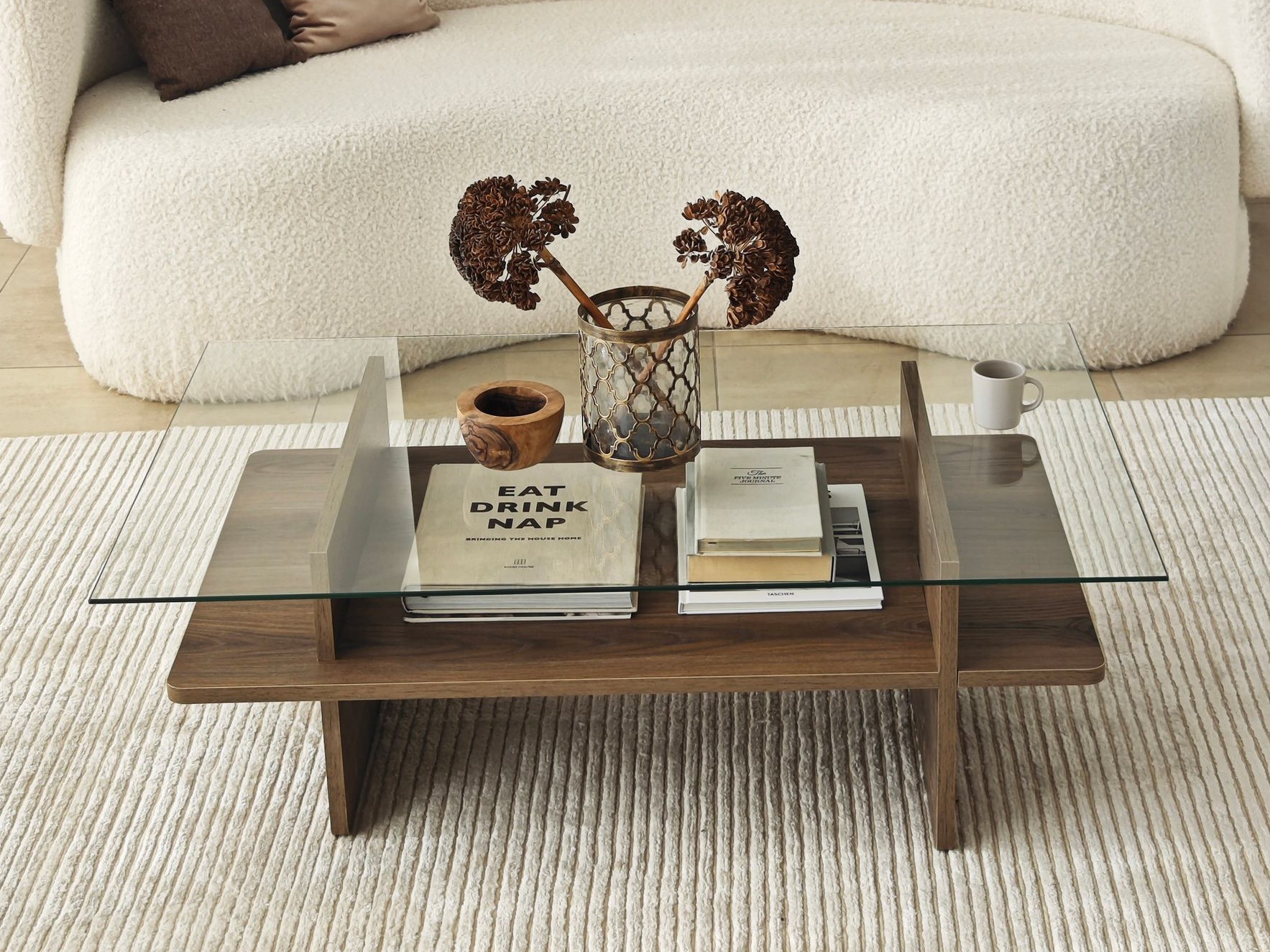 Масичка за кафе Kailua 2635 (Орех)