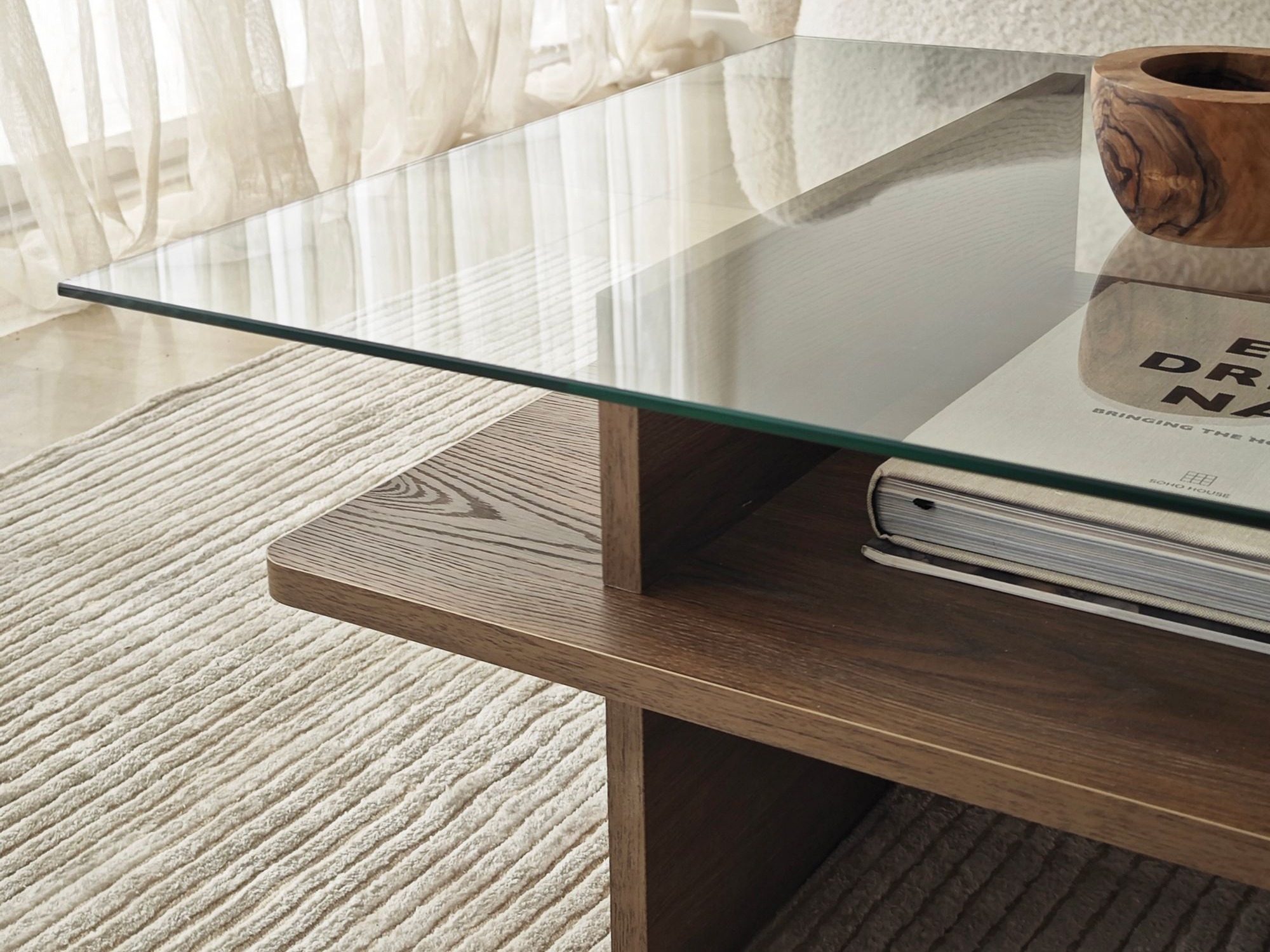 Масичка за кафе Kailua 2635 (Орех)