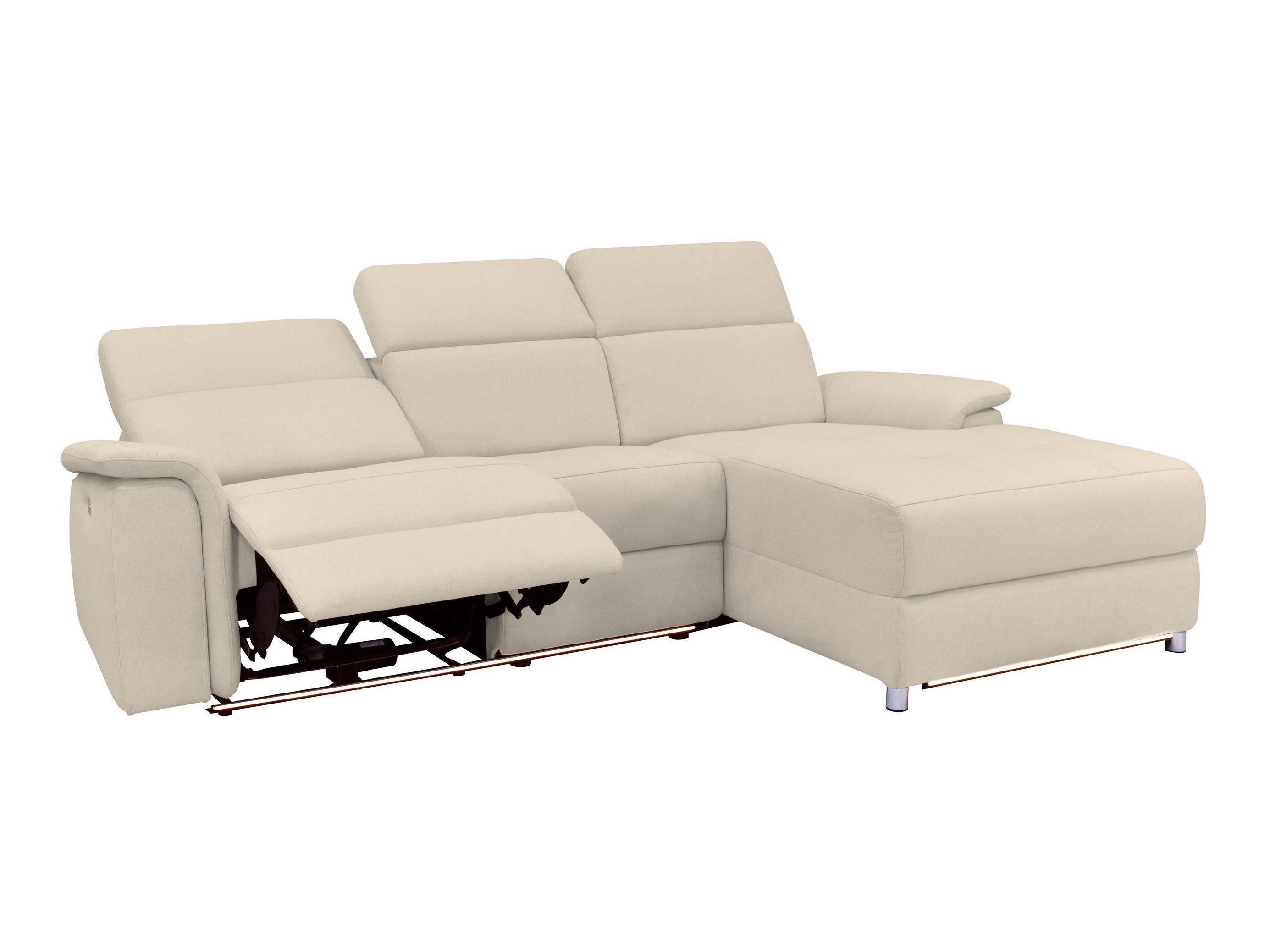 Ъглов реклайнер Denton 1489 (Сметана)