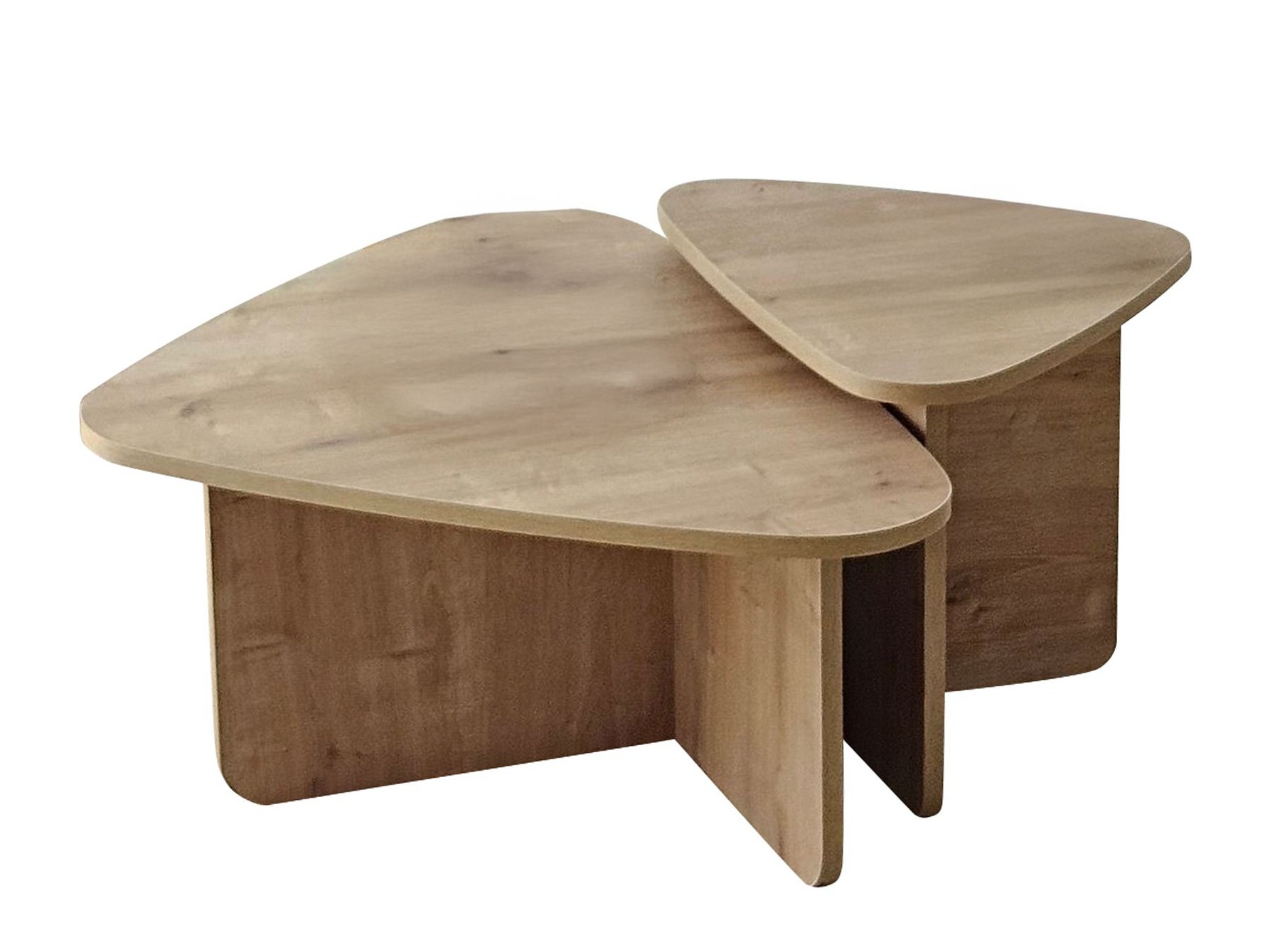 Комплект масички за кафе Kailua 2638 (Дъб)