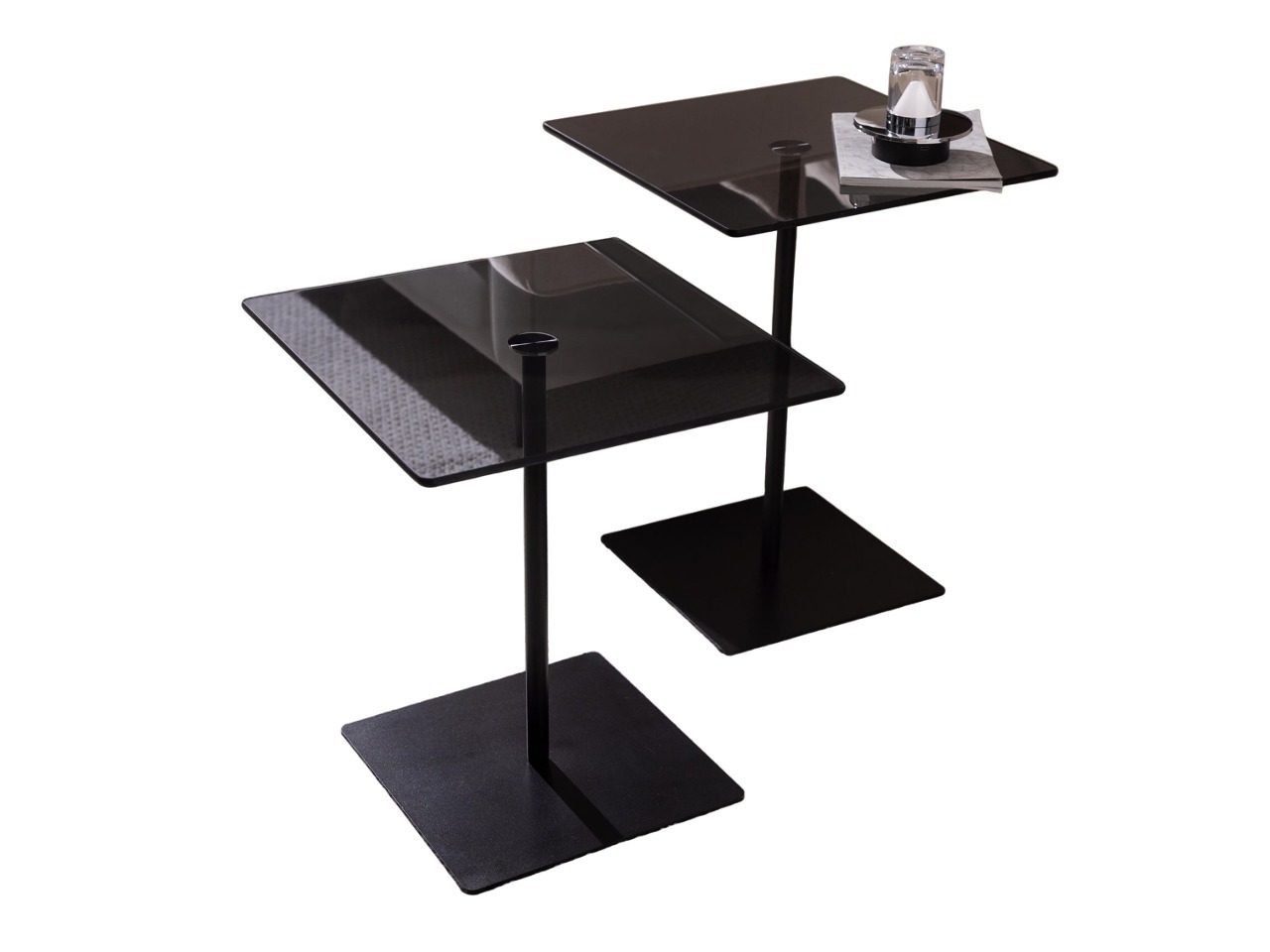 Комплект помощни маси Kailua 2639 (Черен)