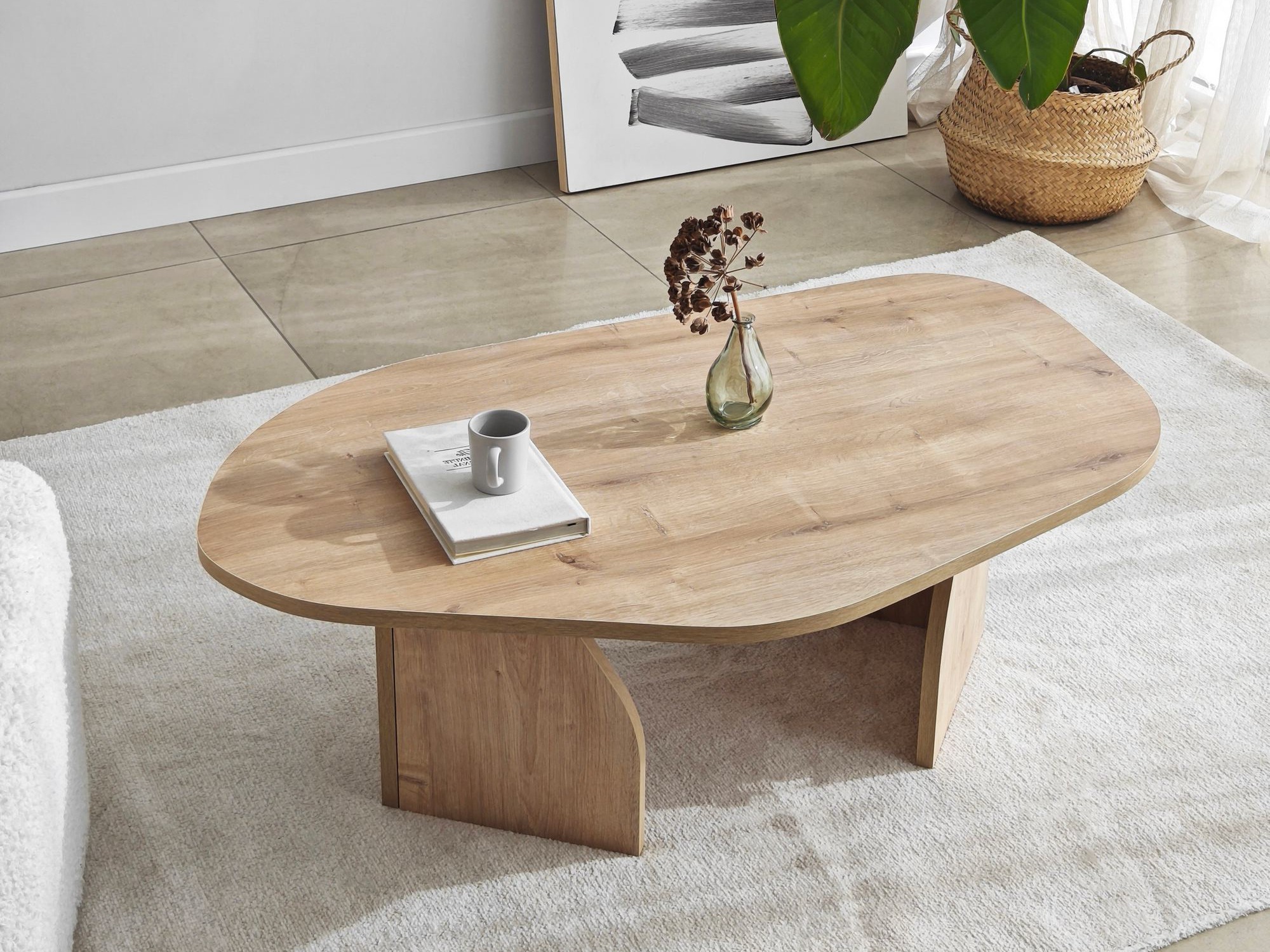 Масичка за кафе Kailua 2637 (Дъб)