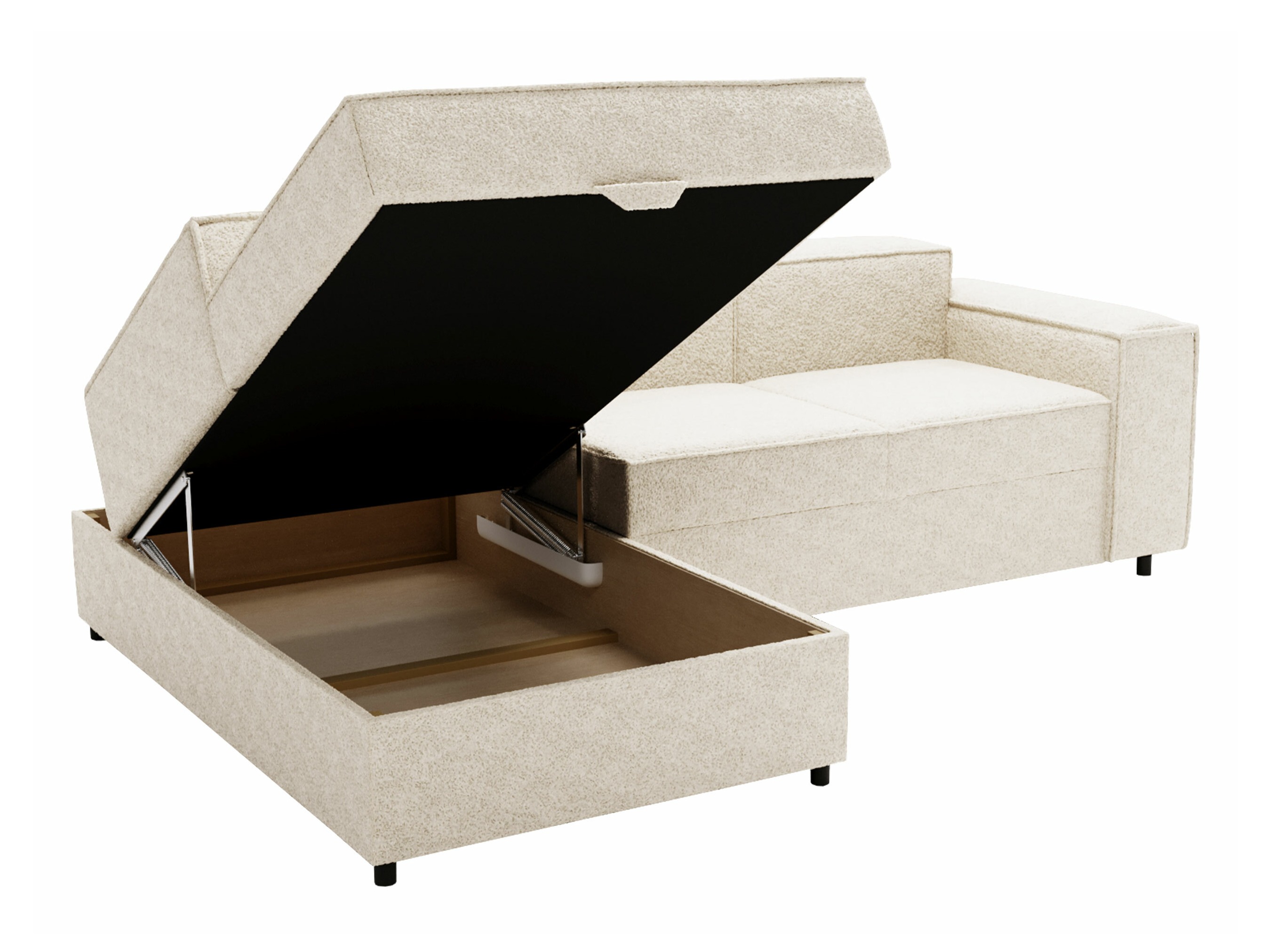 Ъглов диван Clovis 116 (Coral 15)