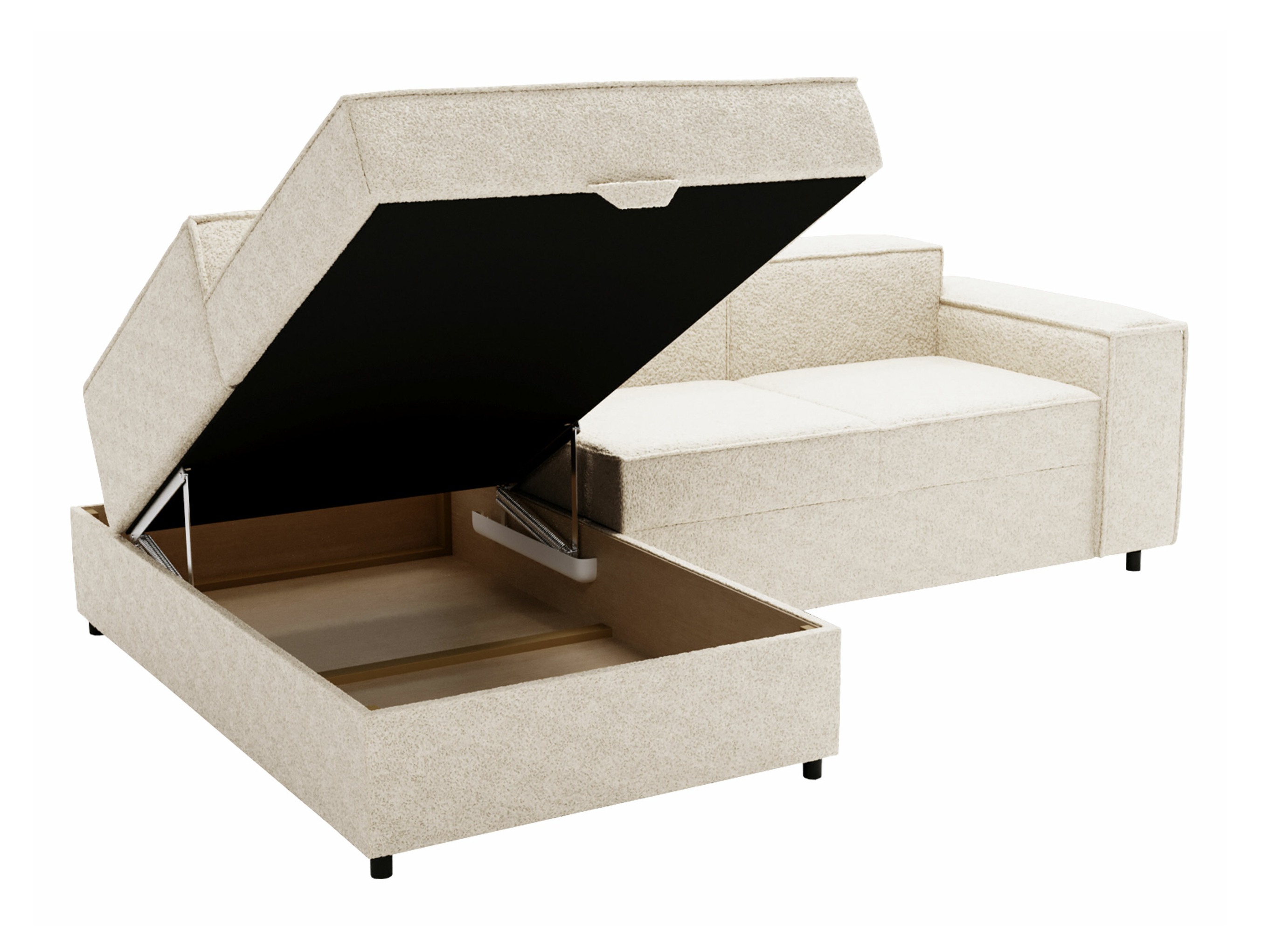 Ъглов диван Clovis 116 (Coral 75)