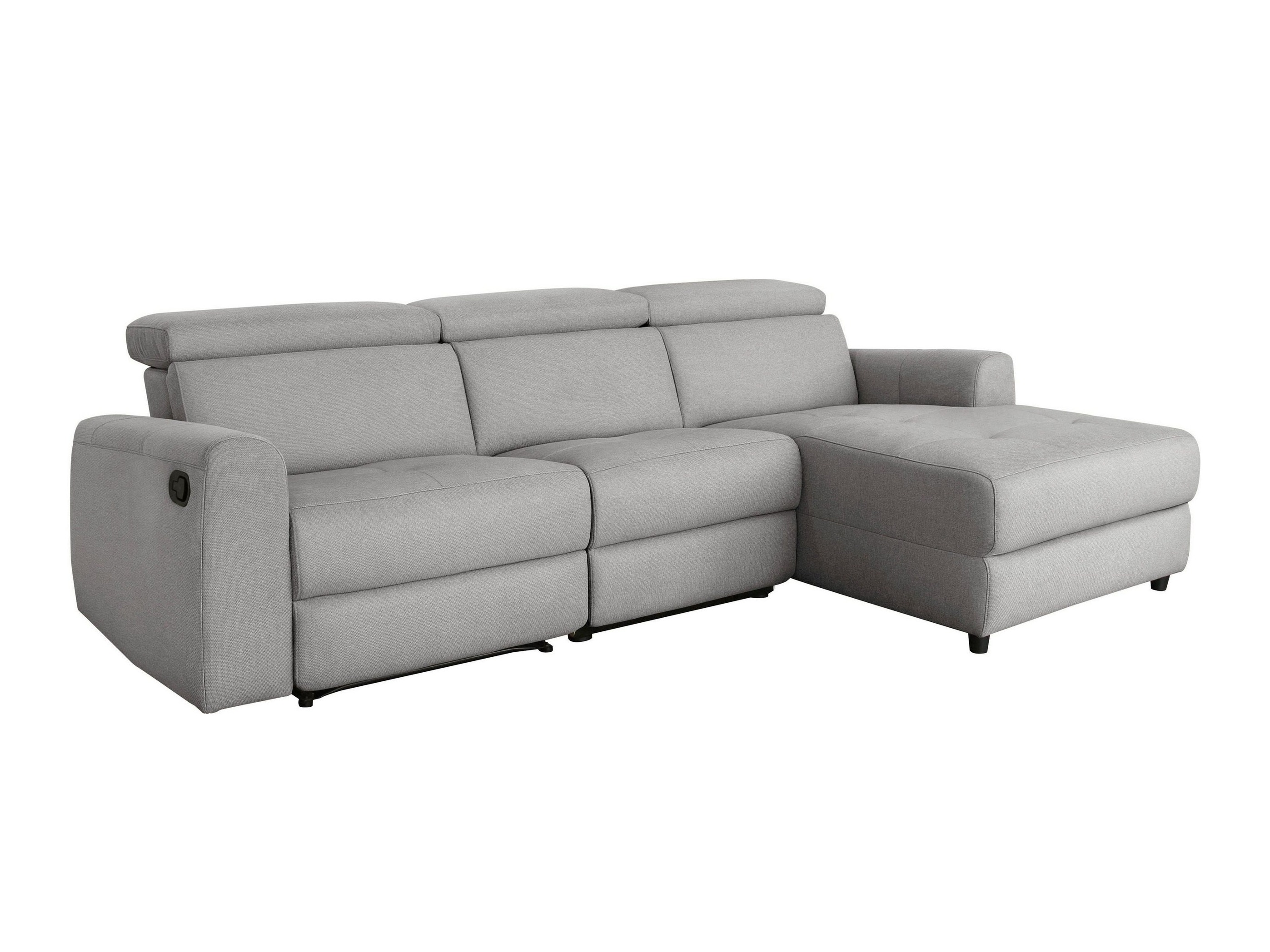 Ъглов реклайнер Denton 1490 (Светло сив)