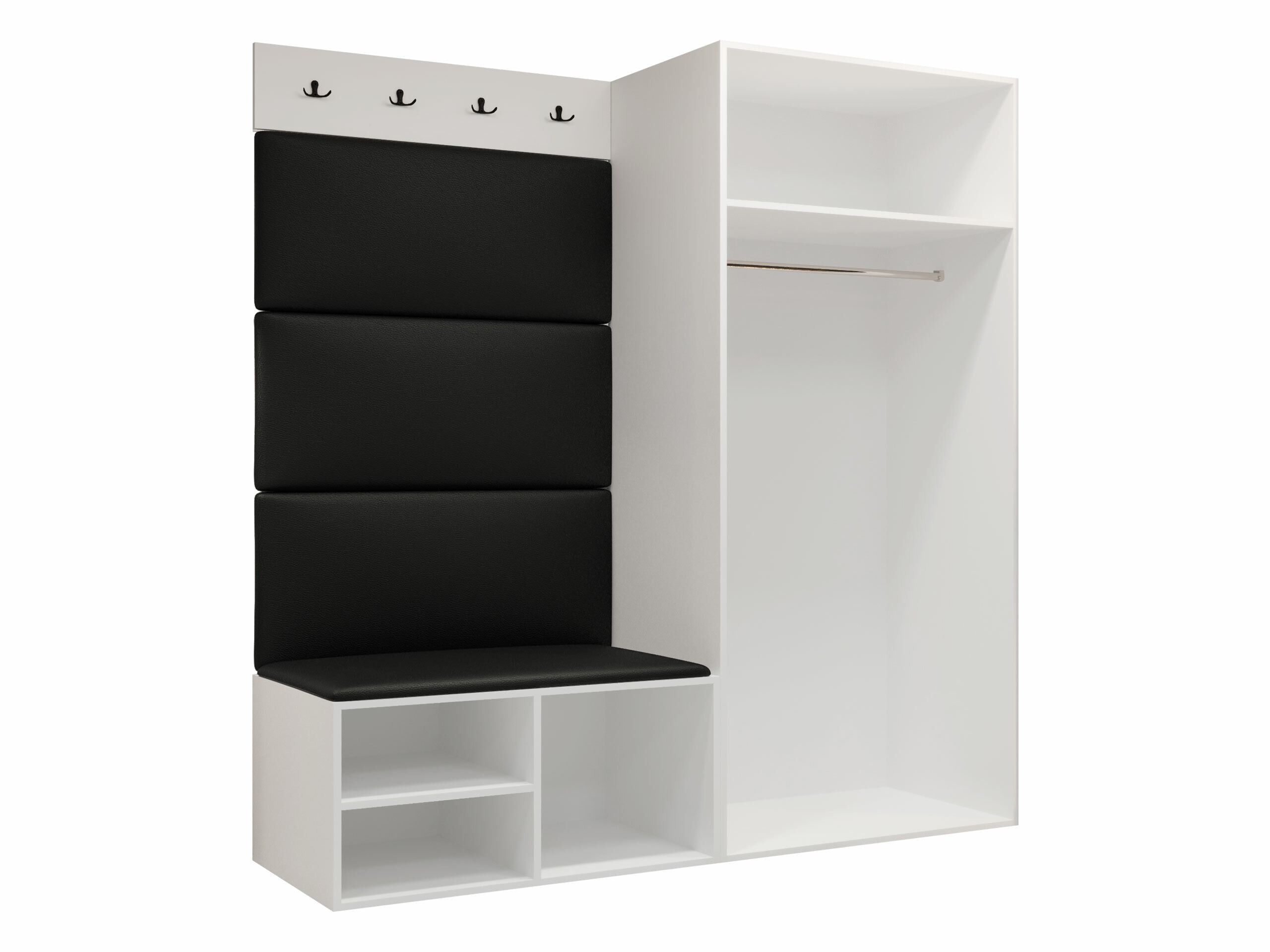 Комплект за антре Hartford 526 (Бял)