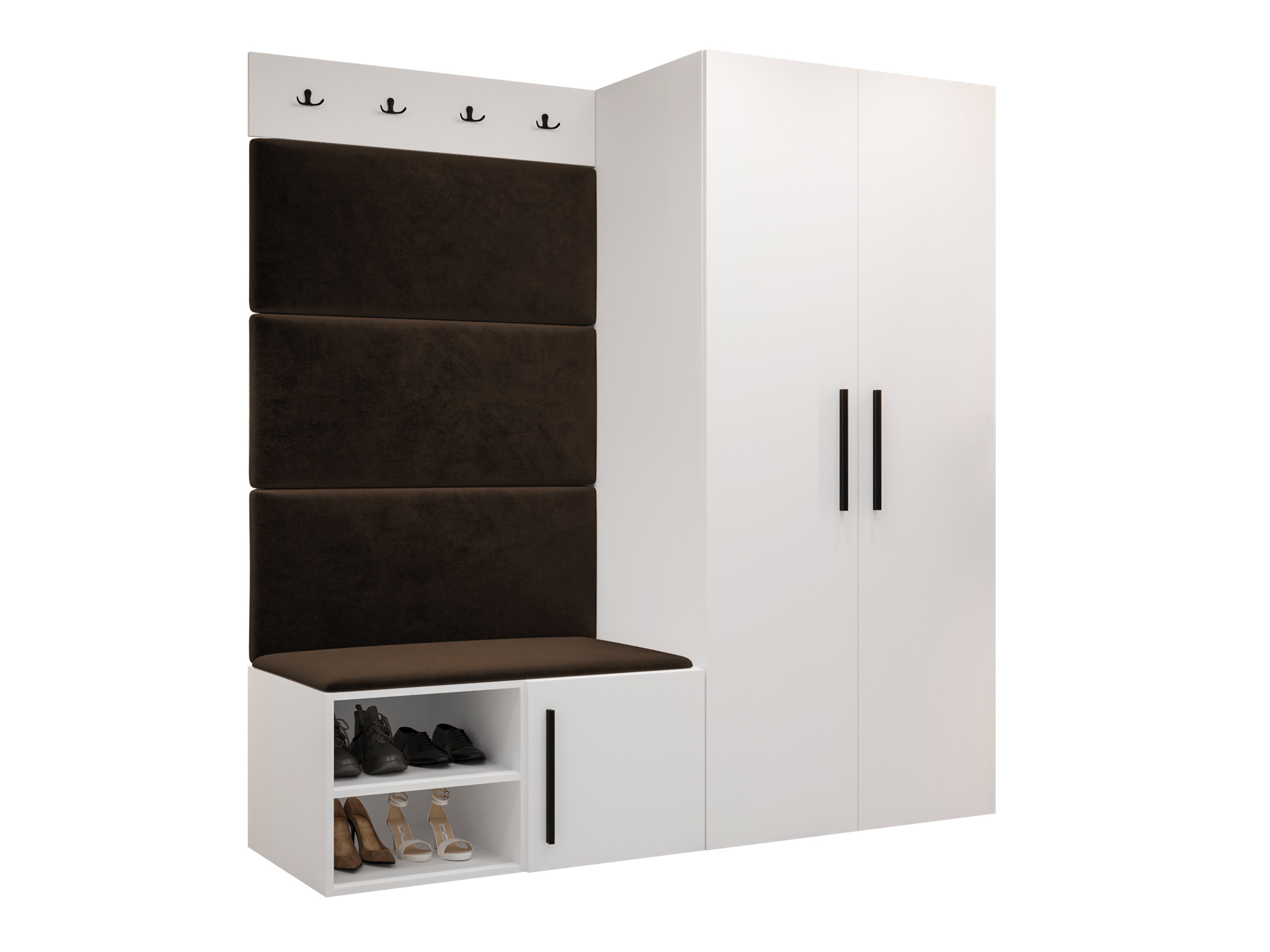 Комплект за антре Hartford 526 (Бял)