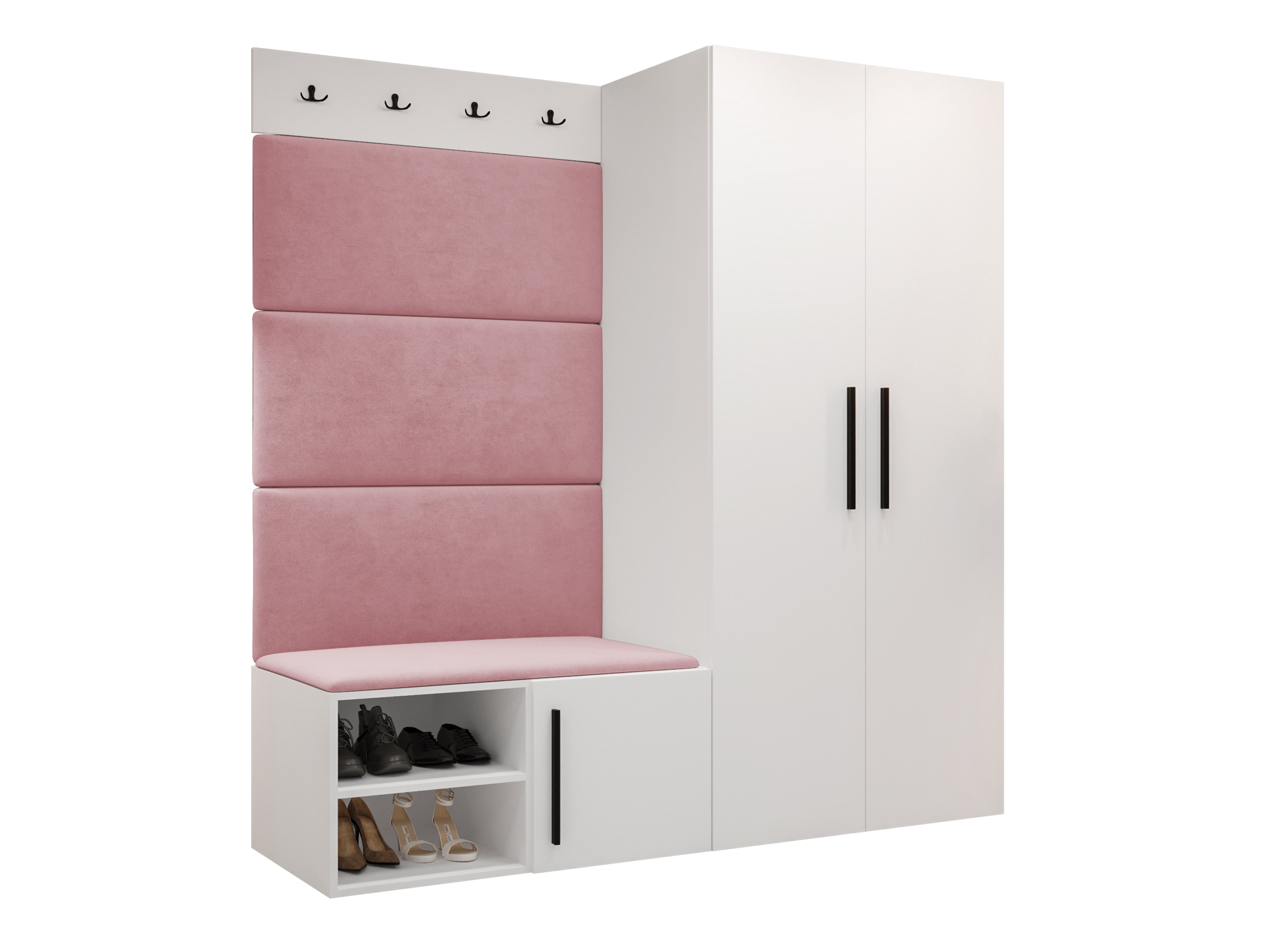 Комплект за антре Hartford 526 (Бял)