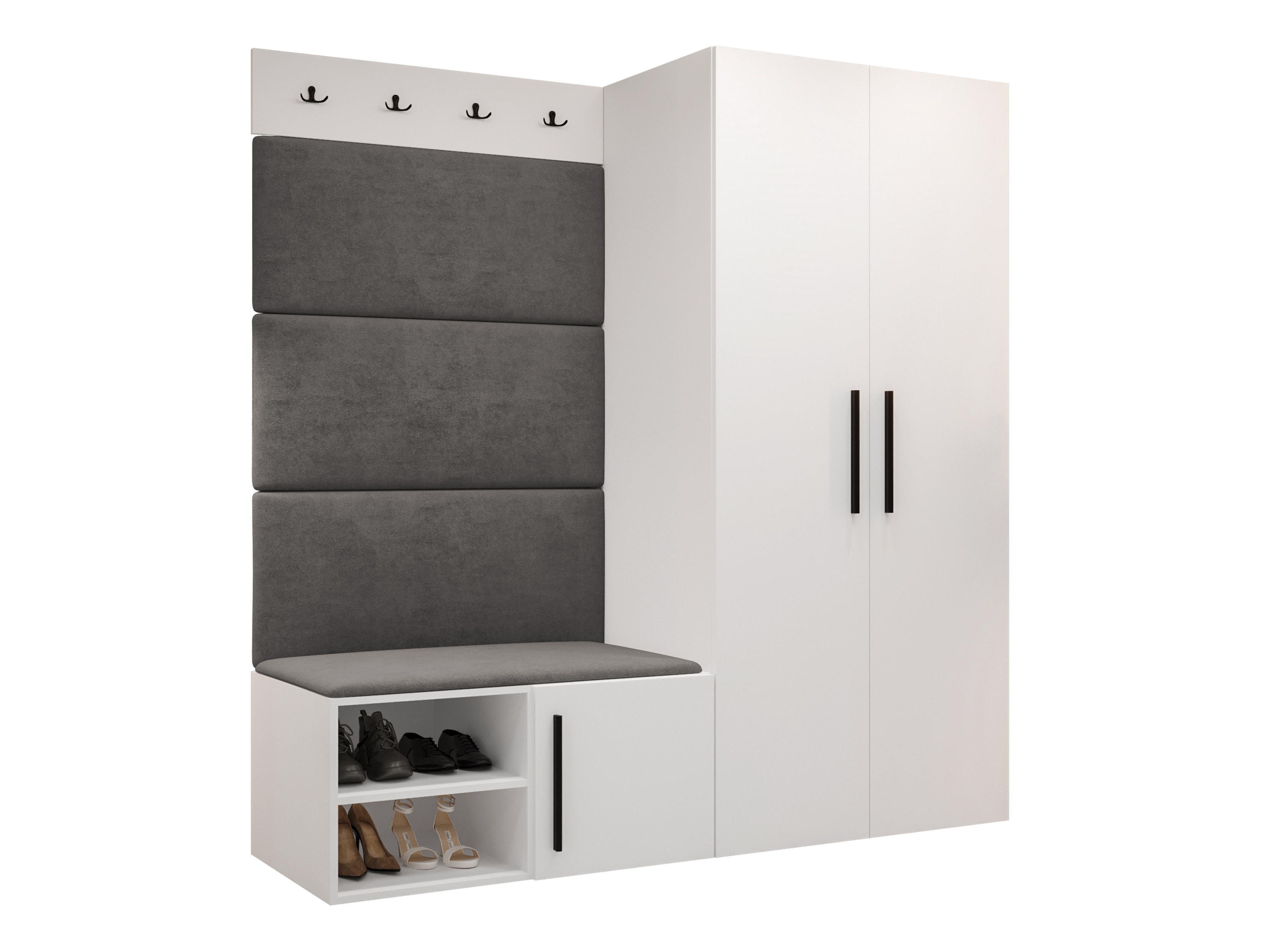 Комплект за антре Hartford 526 (Бял)