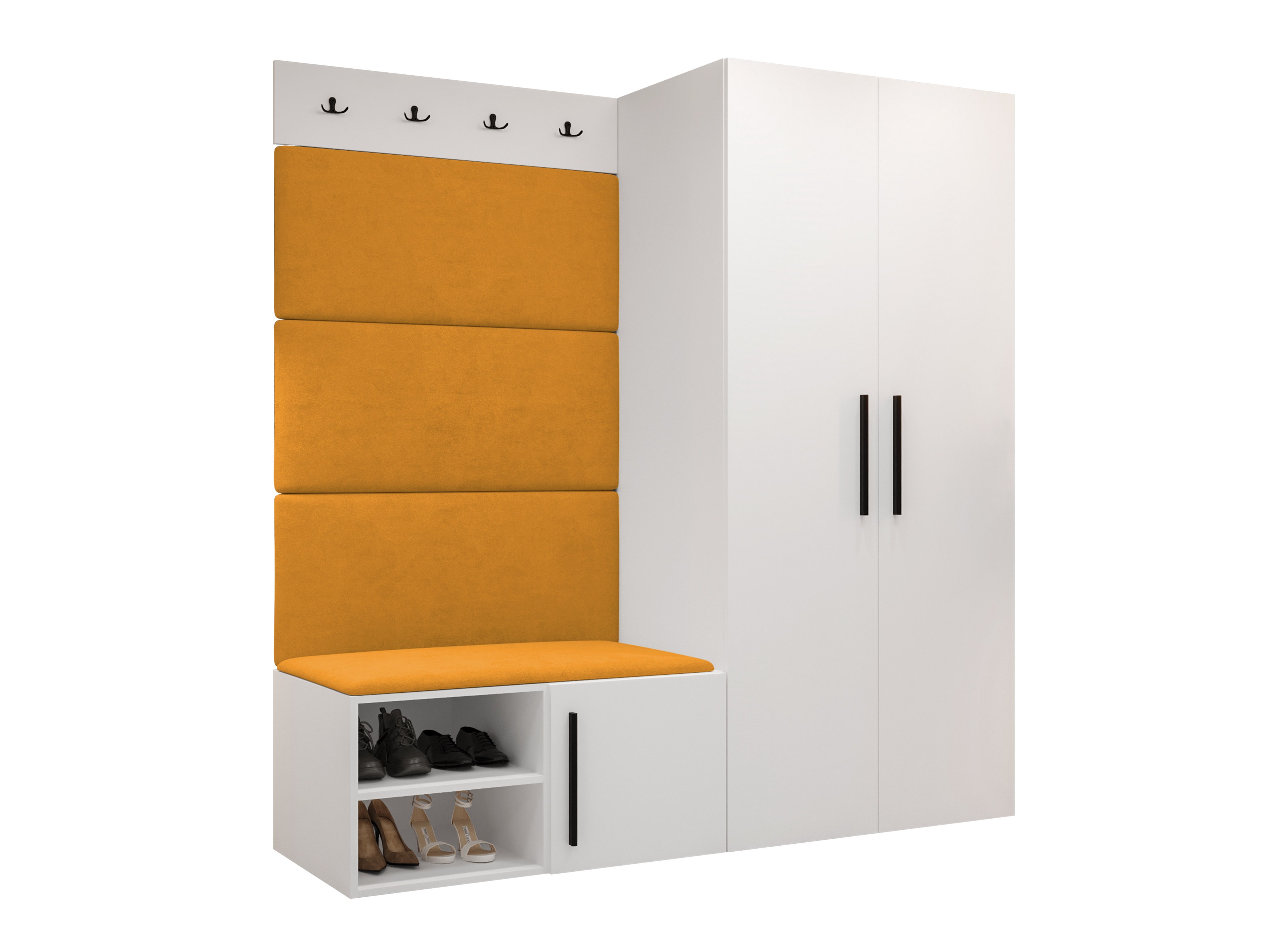 Комплект за антре Hartford 526 (Бял)