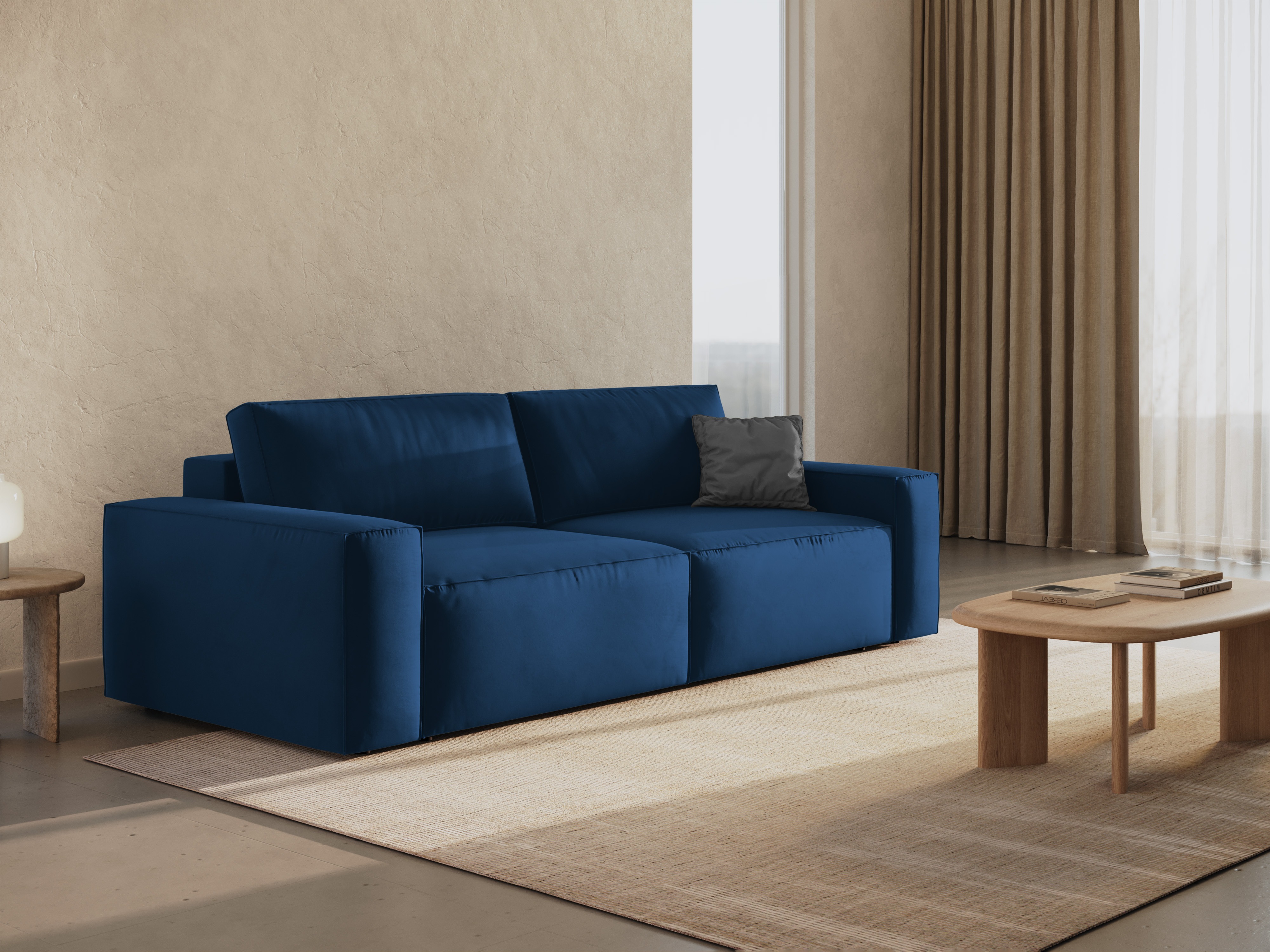 Разтегателен диван Lomcalu 108 (Bluvel 86)