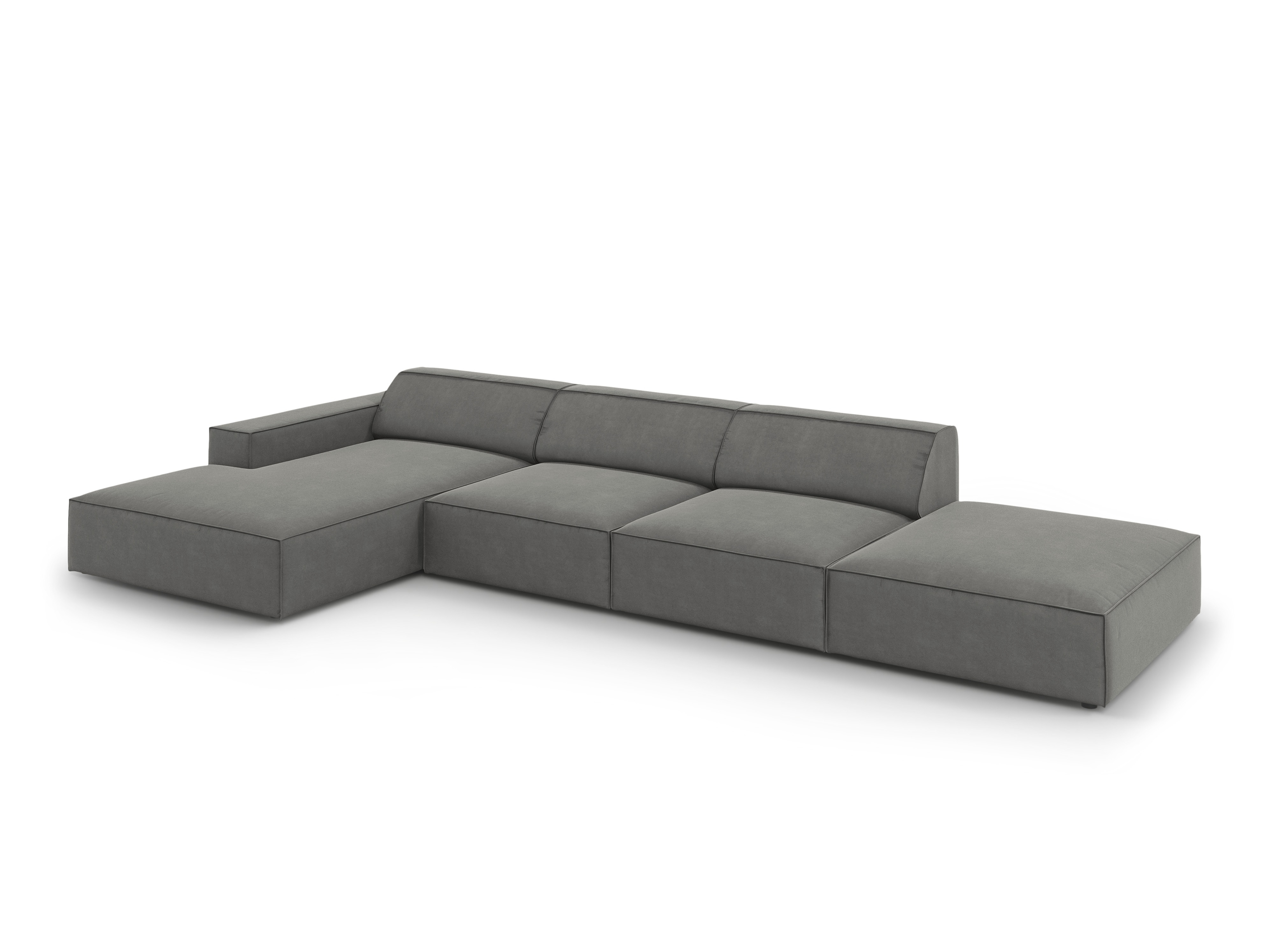 Модулен ъглов диван Lomcalu 109 (Bluvel 13)