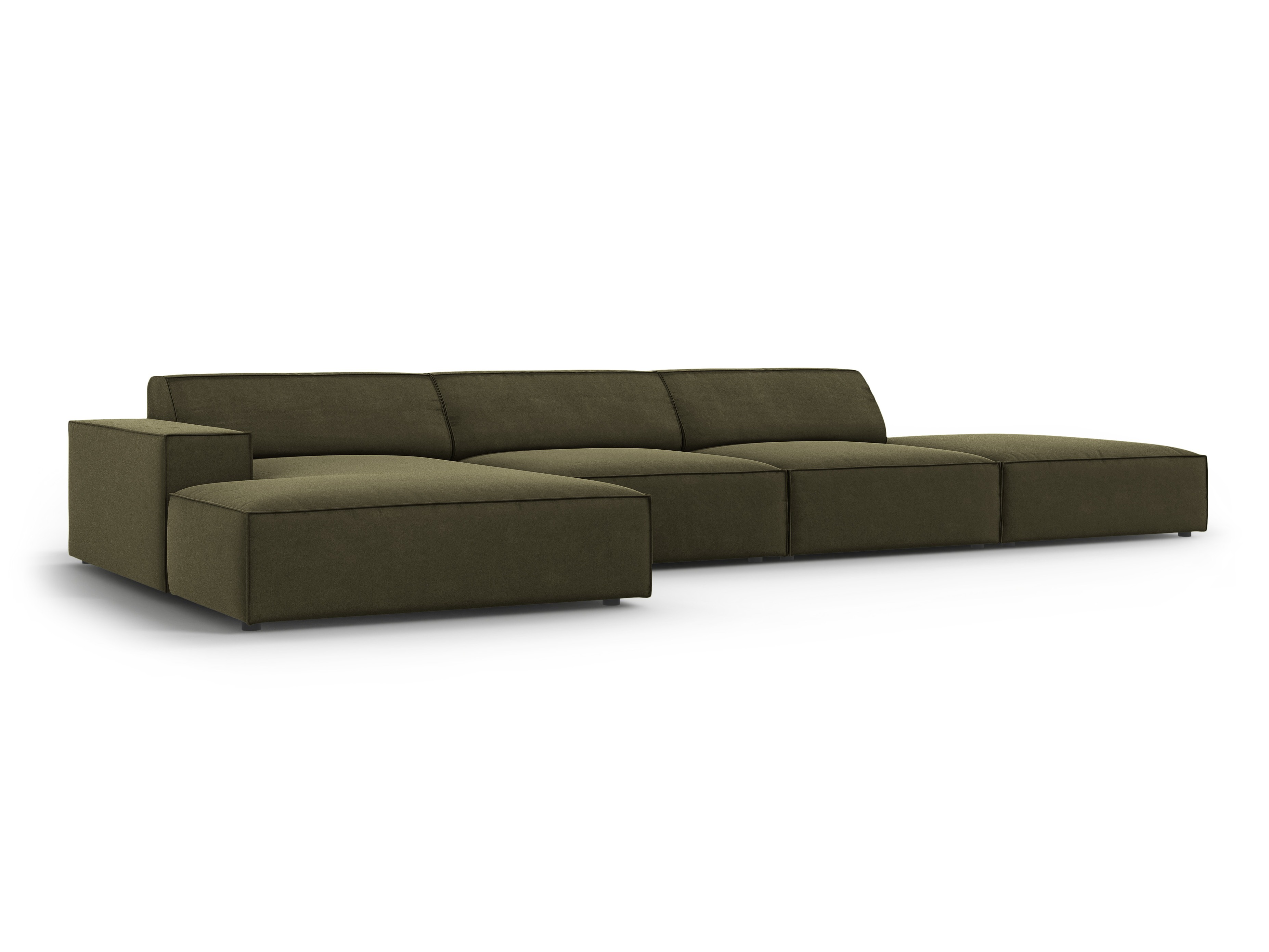 Модулен ъглов диван Lomcalu 109 (Bluvel 77)