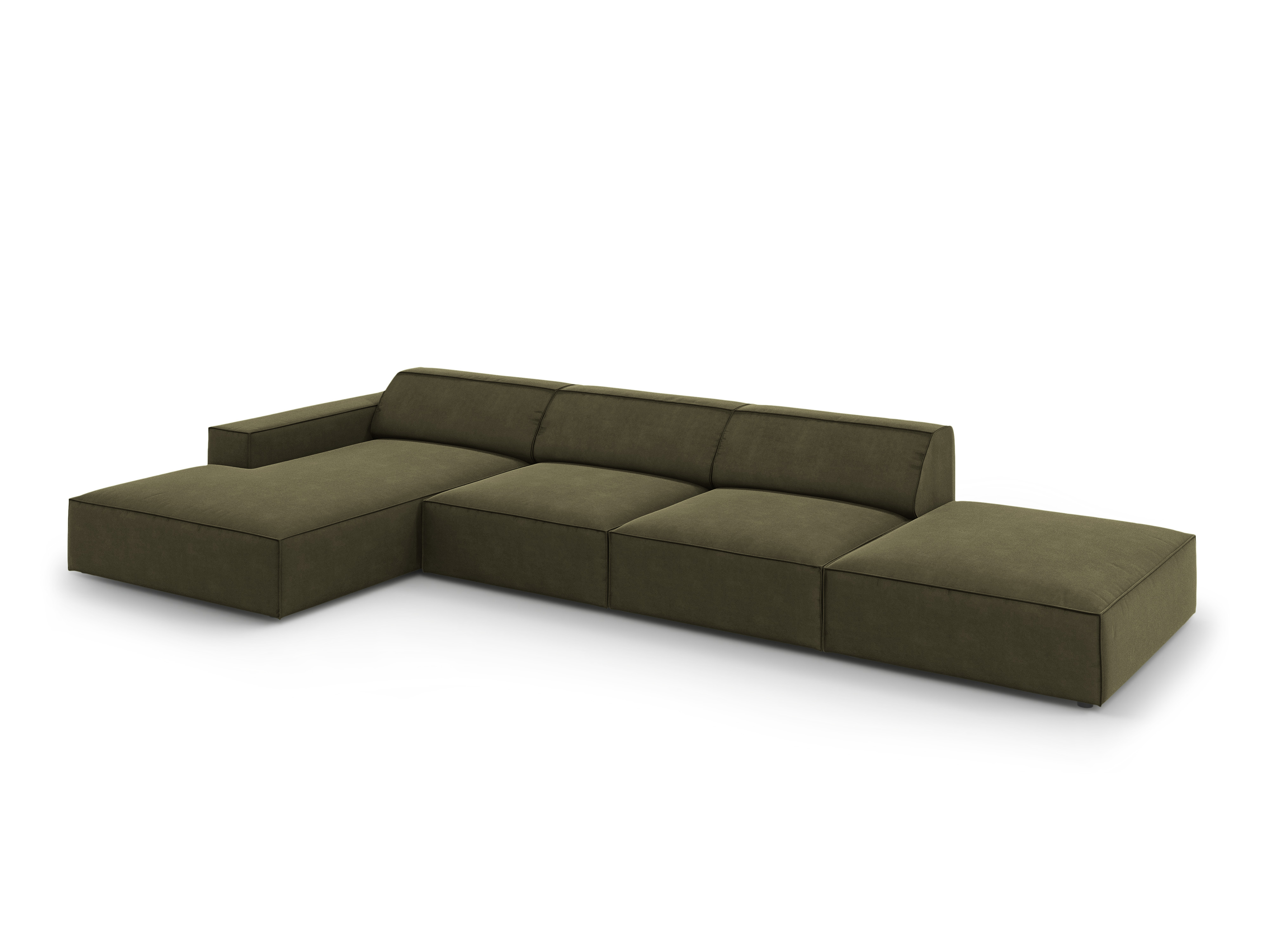 Модулен ъглов диван Lomcalu 109 (Bluvel 77)