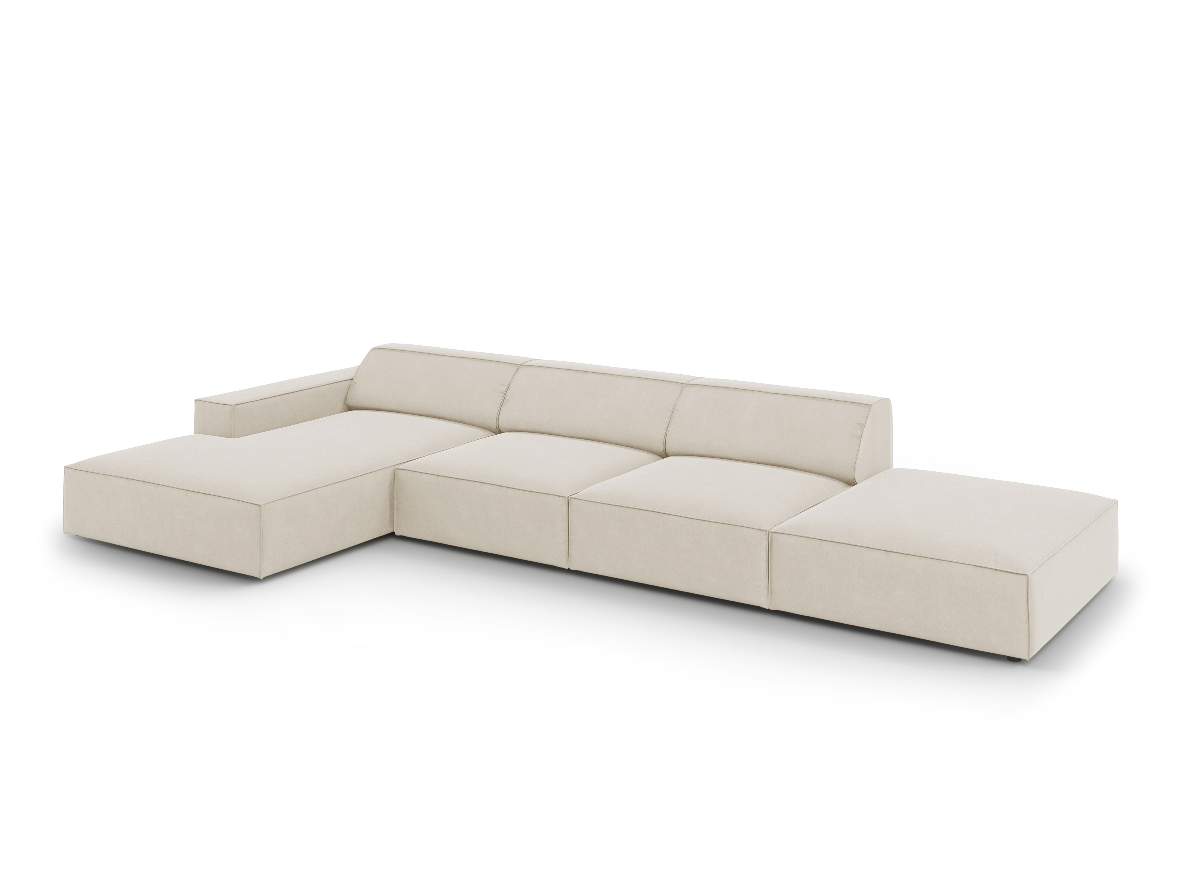 Модулен ъглов диван Lomcalu 109 (Bluvel 30)