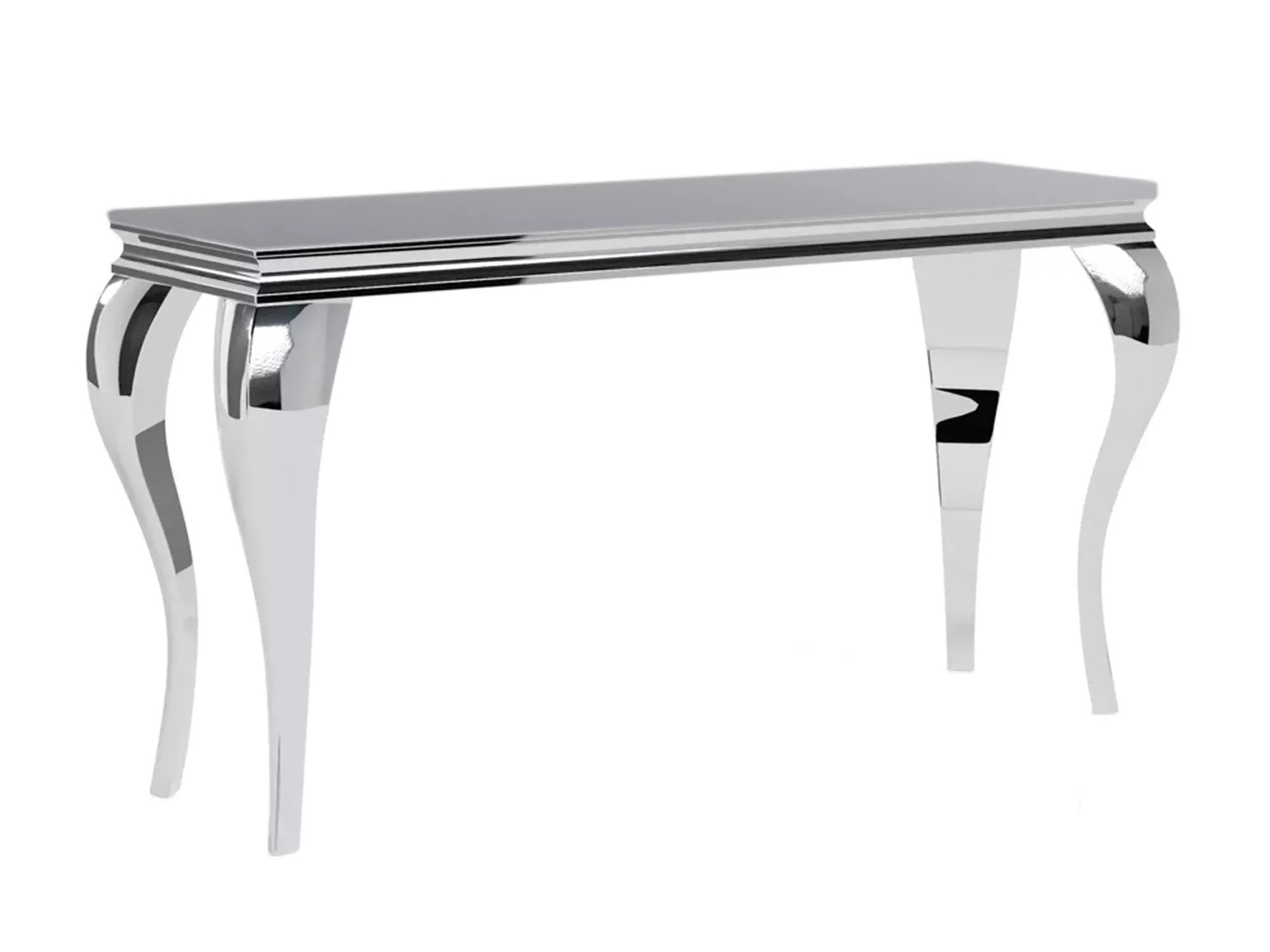 Конзолна маса Detroit 840 (Черен + Сребро)