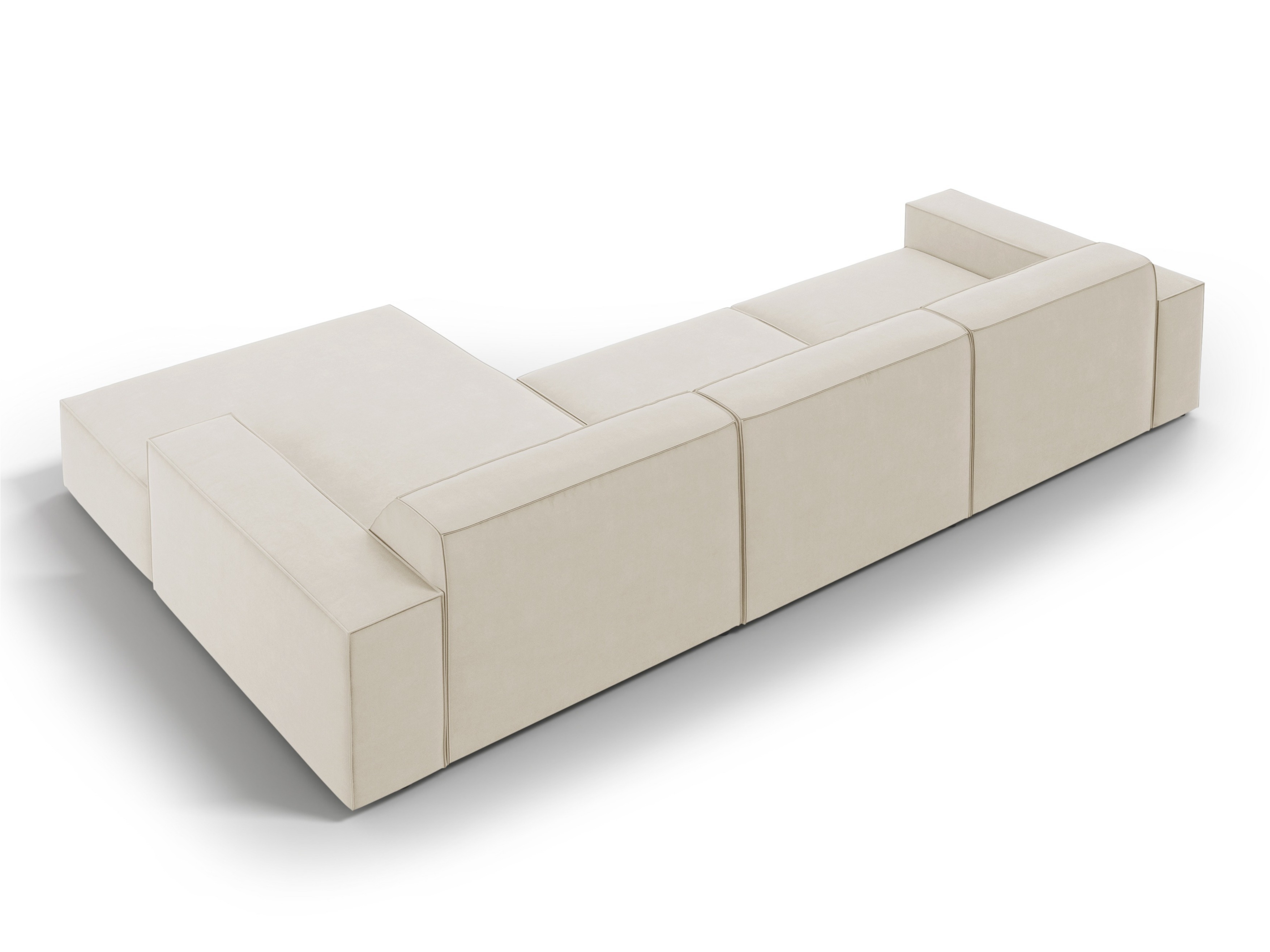 Модулен ъглов диван Lomcalu 102 (Bluvel 30)
