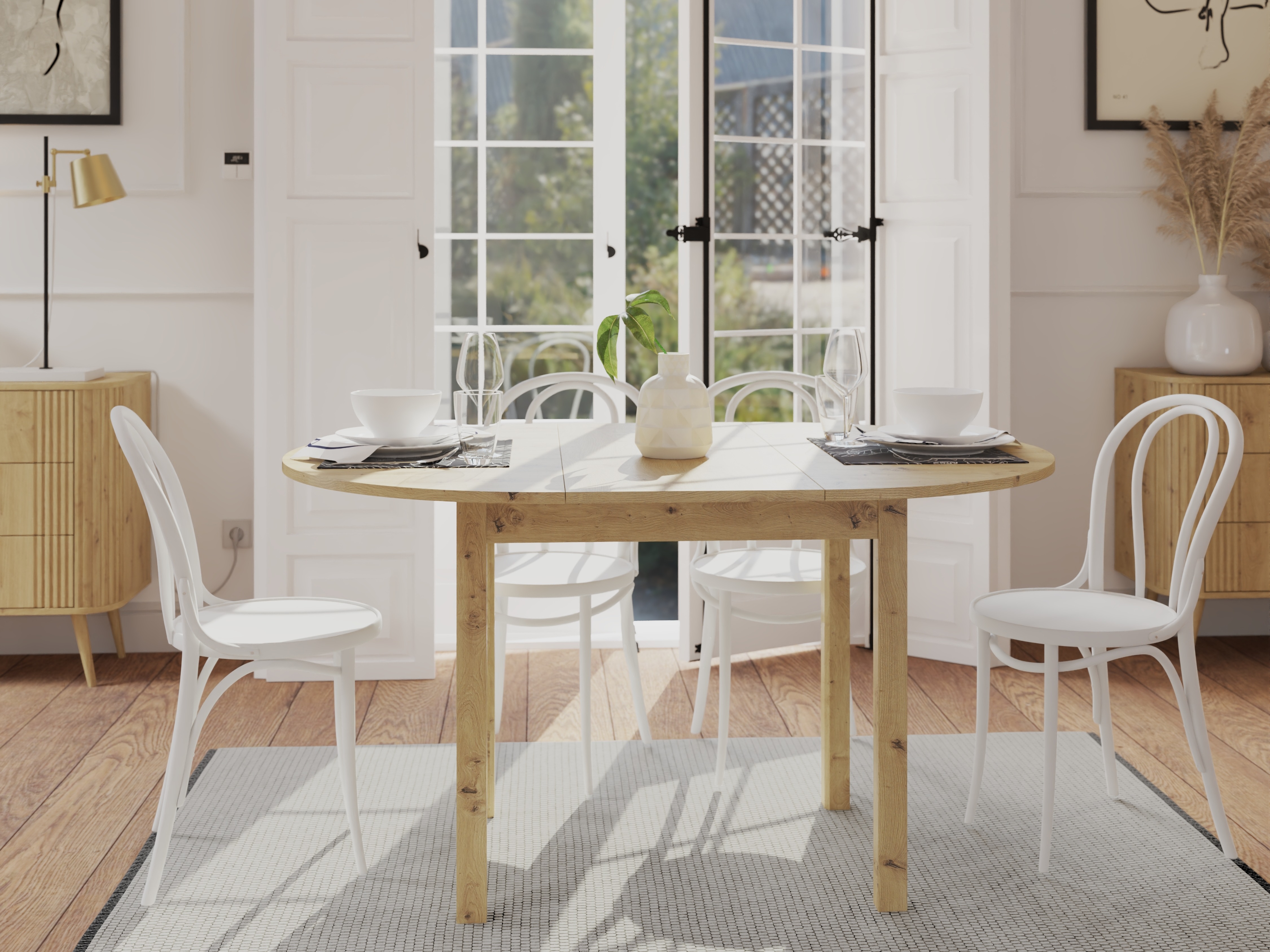 Маса Bristol 226 (Artisan дъб)