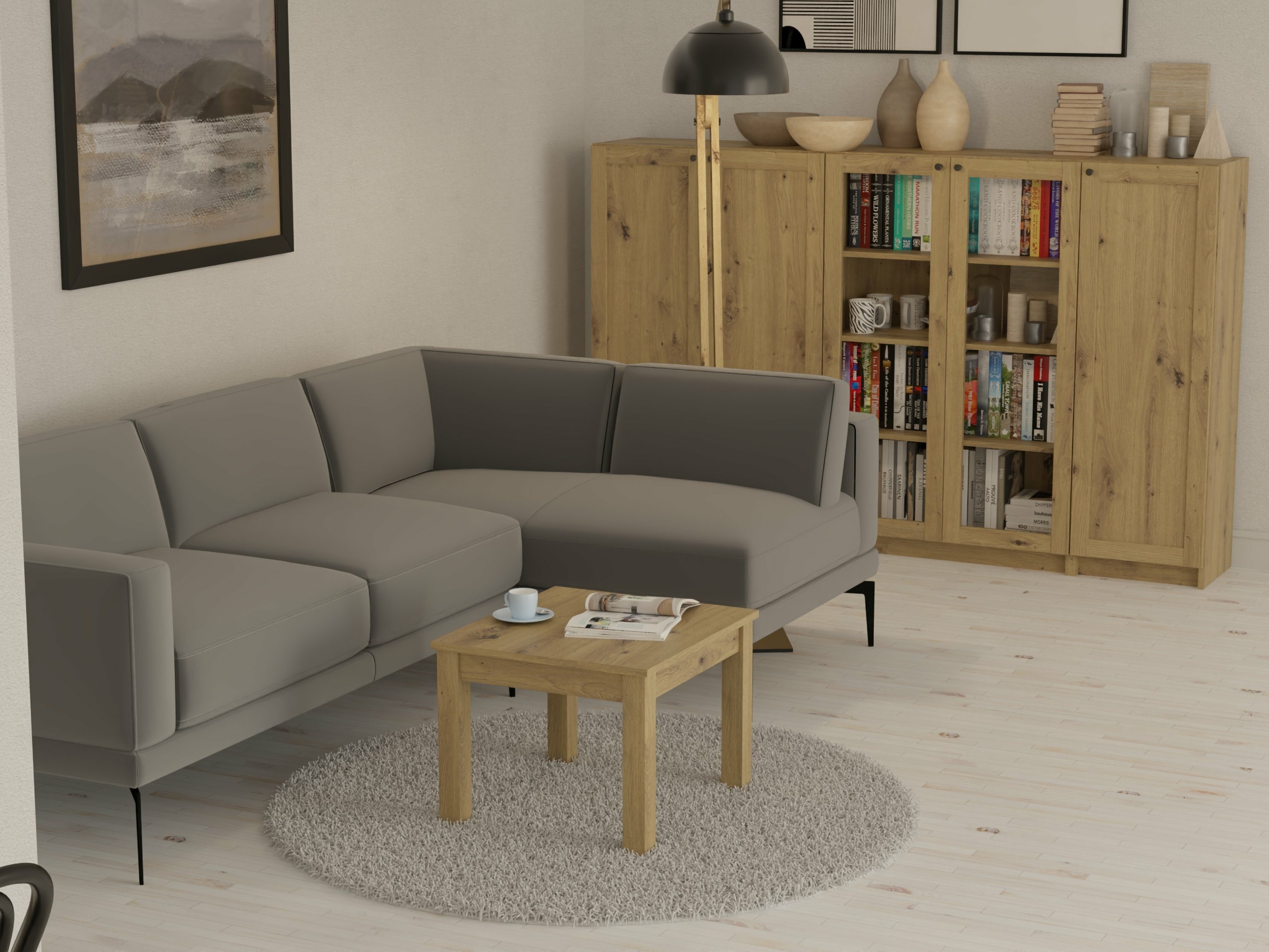 Масичка за кафе Bristol 225 (Artisan дъб)