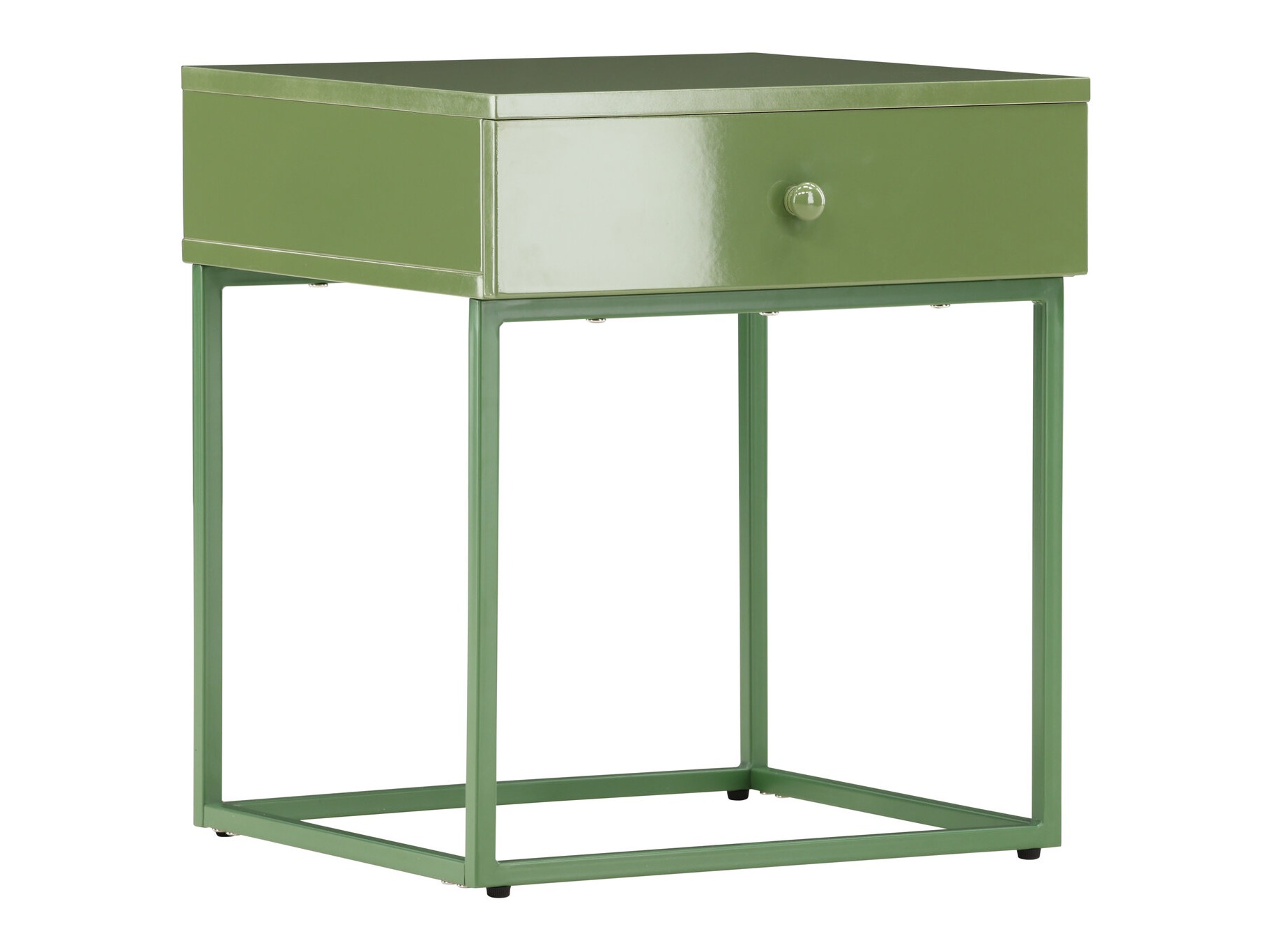 Нощно шкафче Evasevu 104 (Зелен)