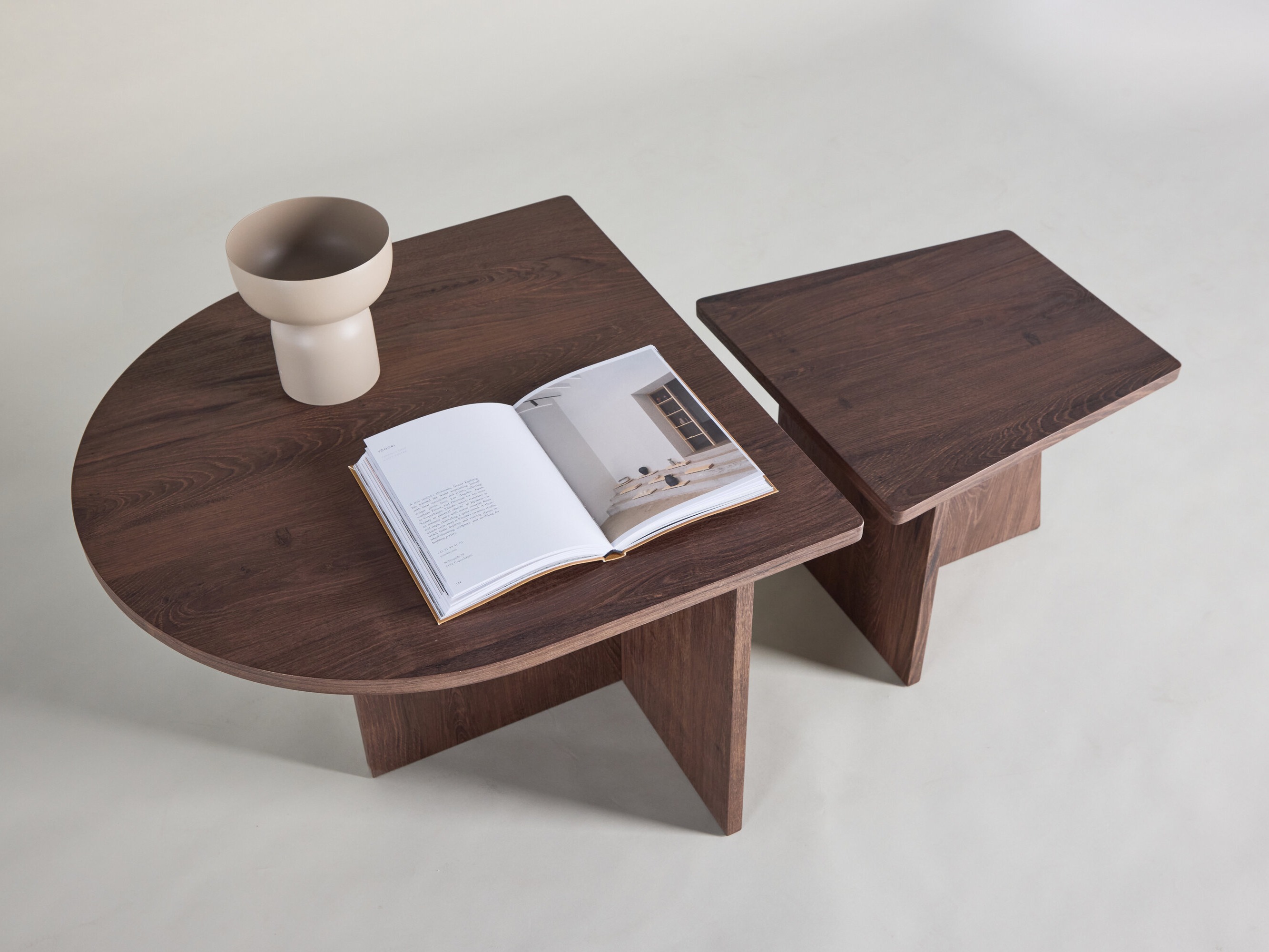 Комплект масички за кафе Dallas 4880 (Тъмнокафяв)