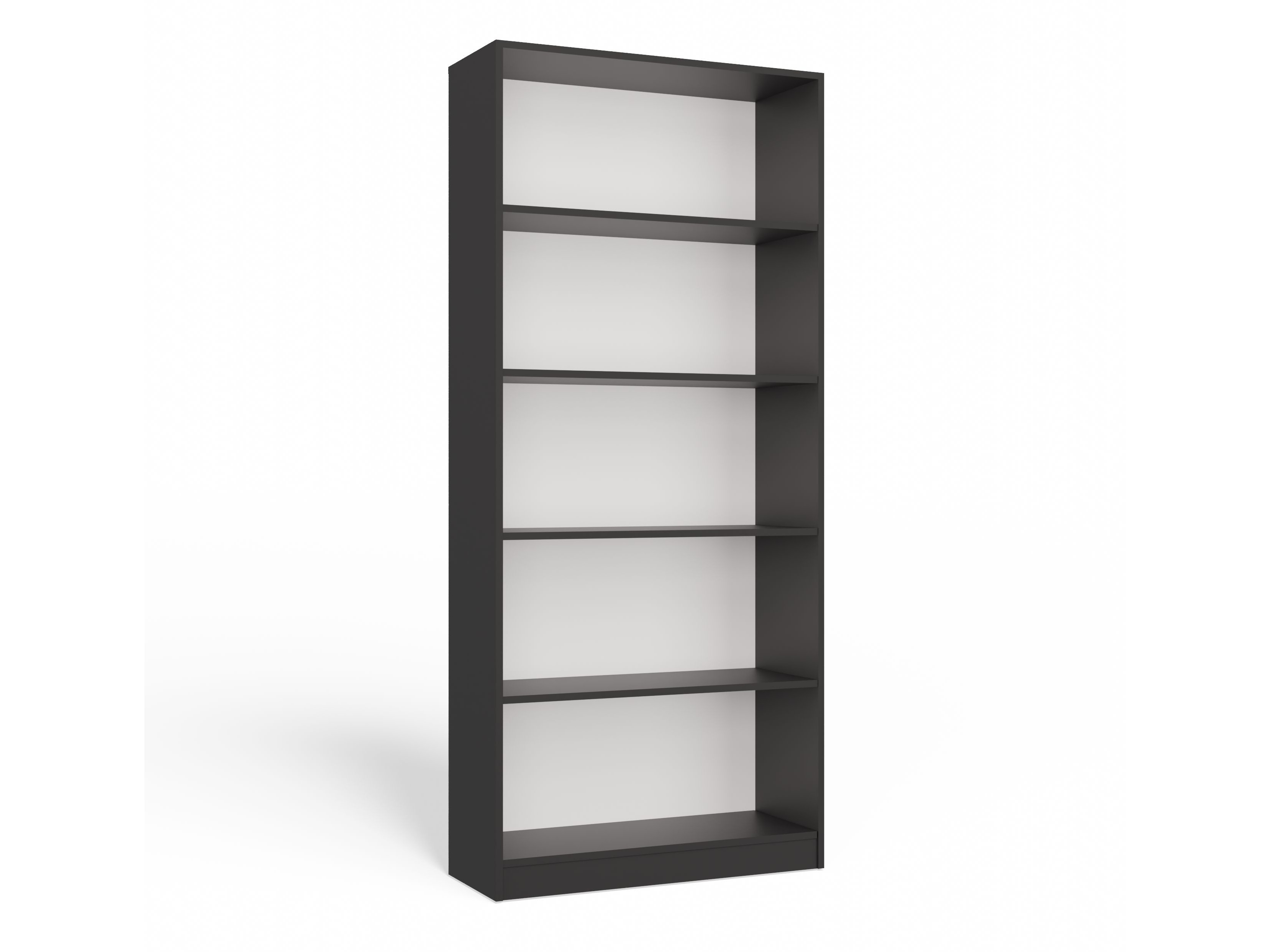 Етажерка Mandeville 253 (Антрацит + Бял)