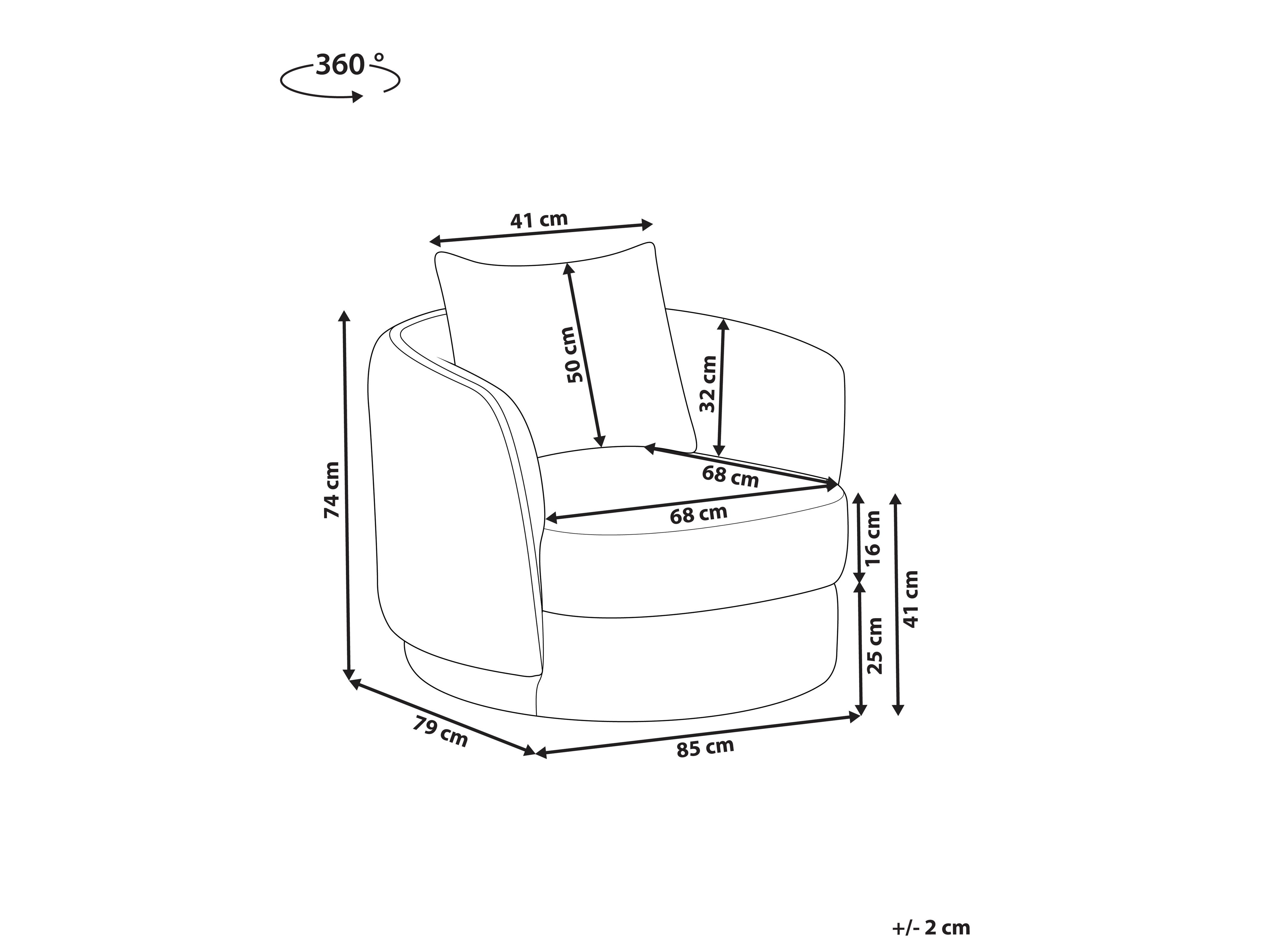 Фотьойл Berwyn 2753 (Светло бежово)
