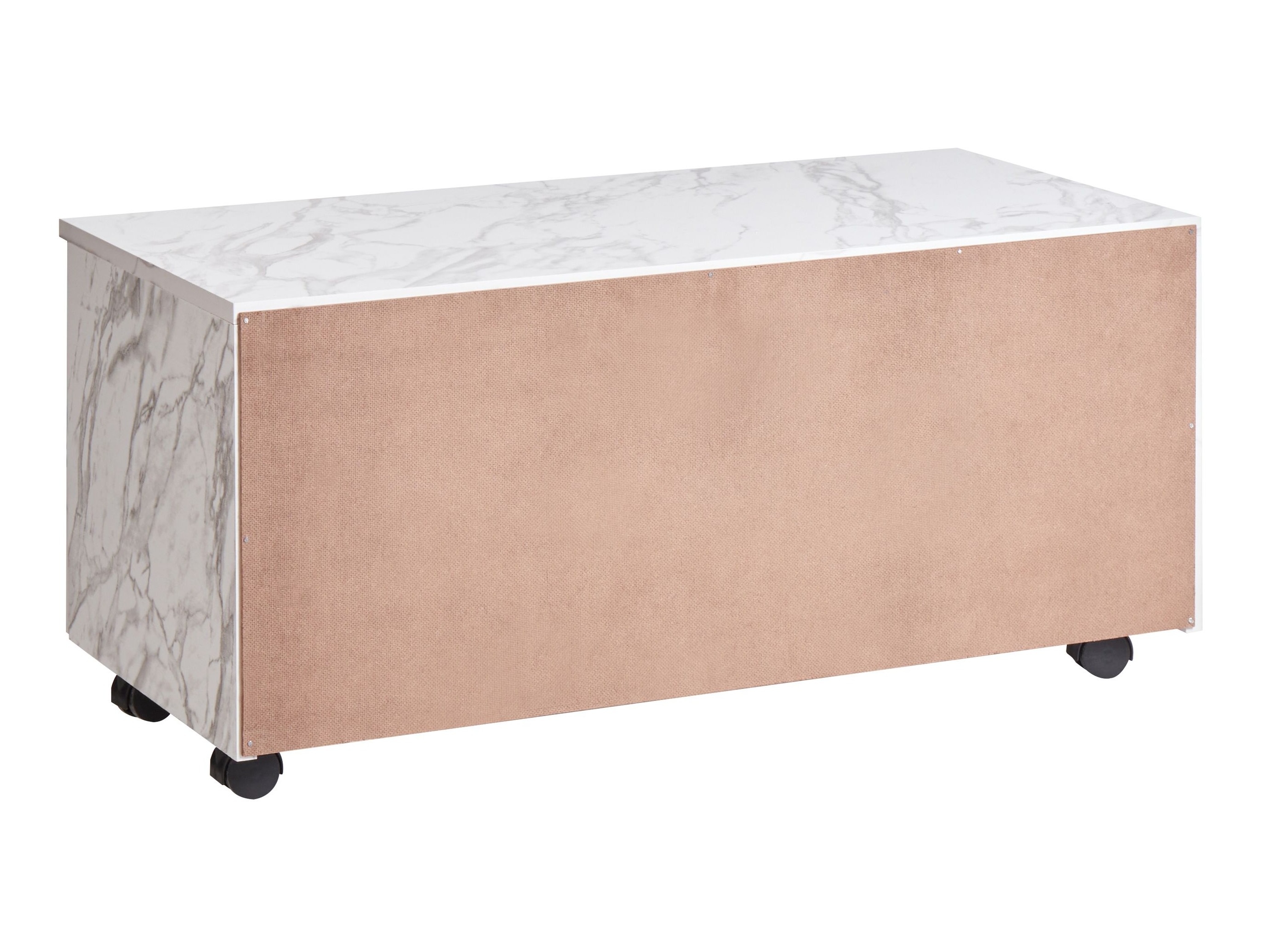 Стоящ шкаф за баня Berwyn 2755 (Бял мрамор)