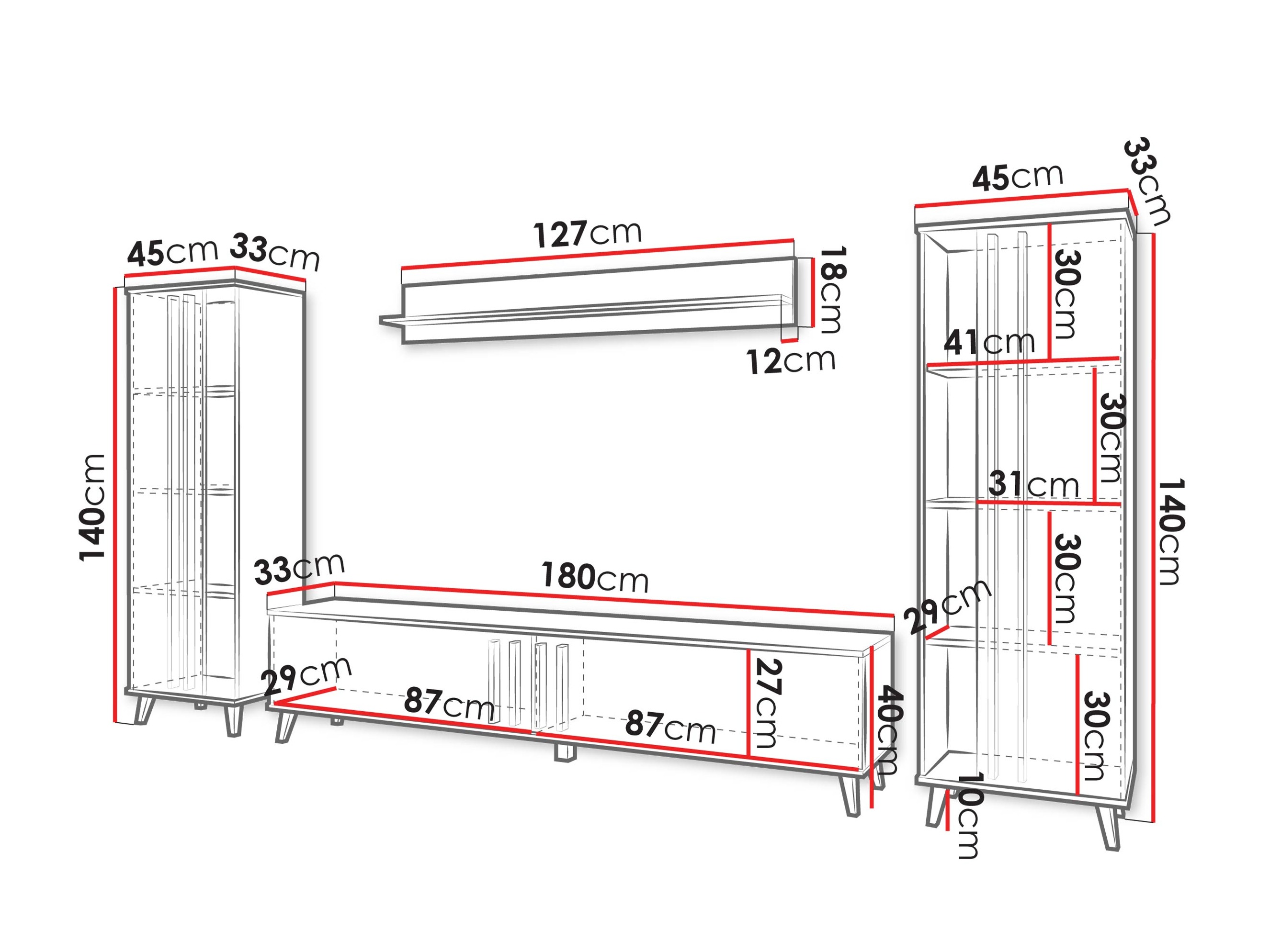 Комплект за хол Facetor (Congo)