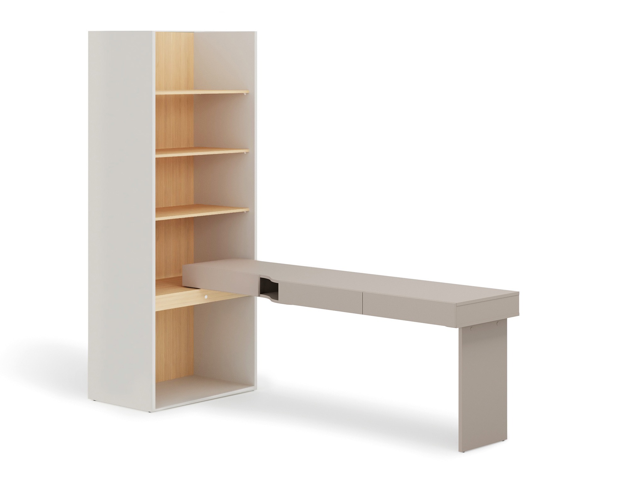 Комплект за домашен офис Evareve 120 (Десен)