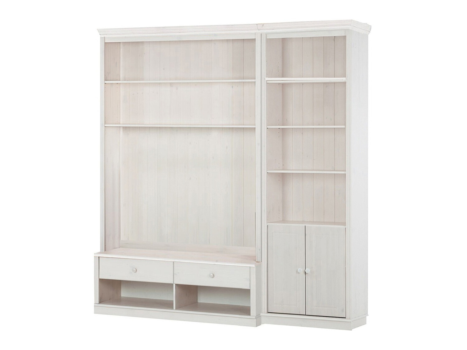 Комплект за хол Saltoro 105 (Бял)