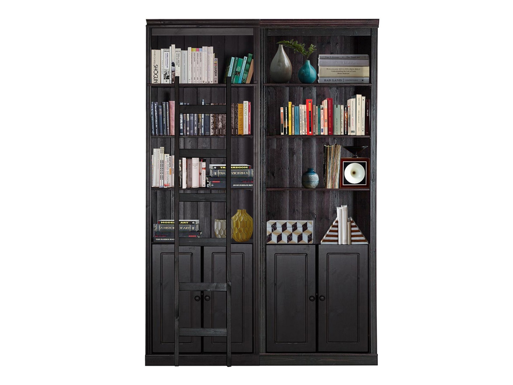 Комплект етажерки Saltoro 118 (Тъмнокафяв)