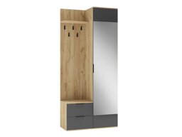 Комплект за антре Houston 2004 (Антрацит + Златен дъб)