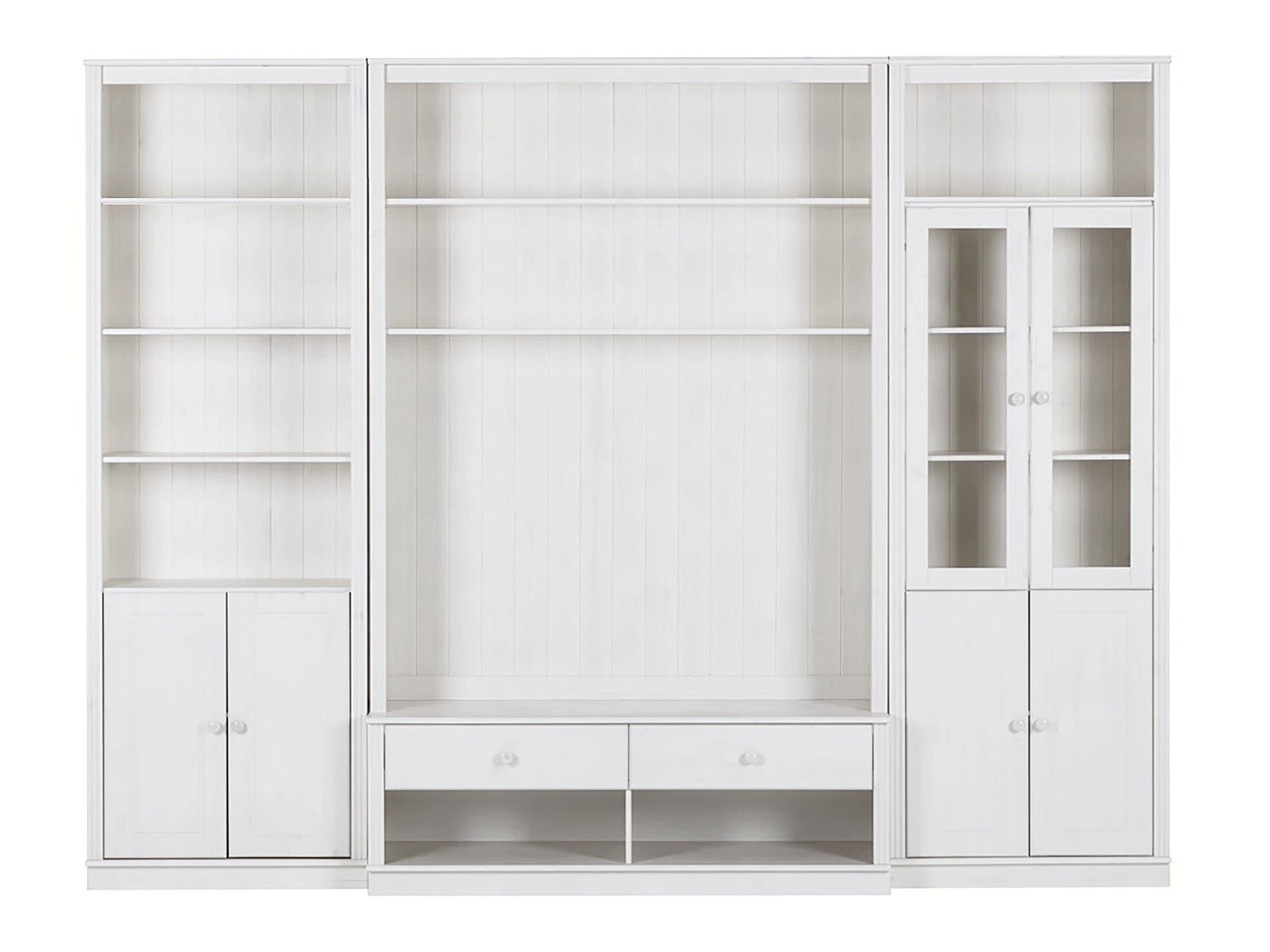 Комплект за хол Saltoro 140 (Бял)