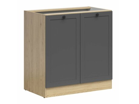 Модулен шкаф с врати Classic Grey Oak 102