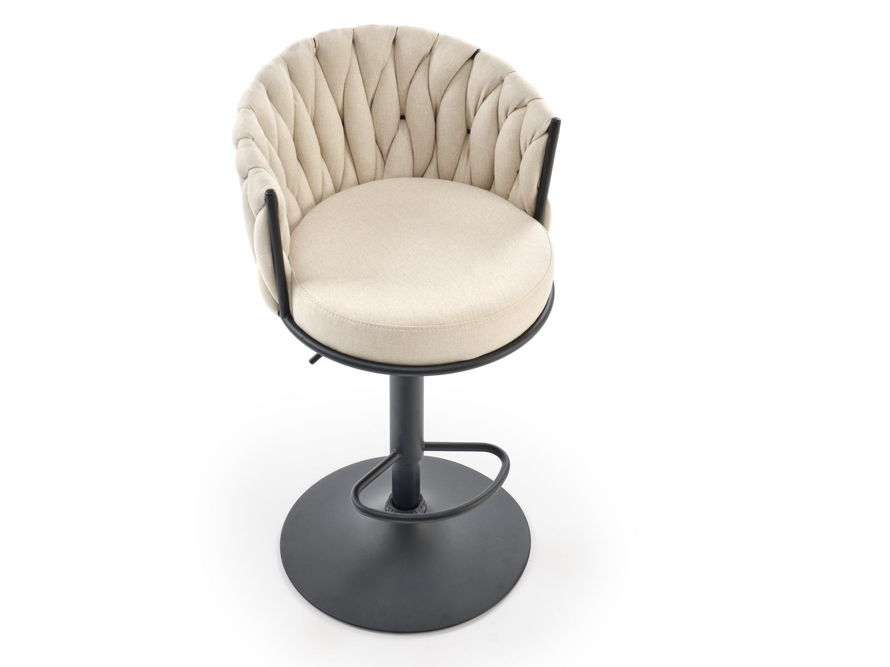 Бар стол Houston 2016 (Бежов + Черен)