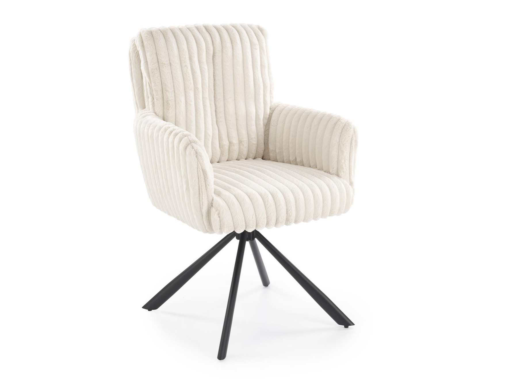 Стол Houston 2015 (Сметана + Черен)