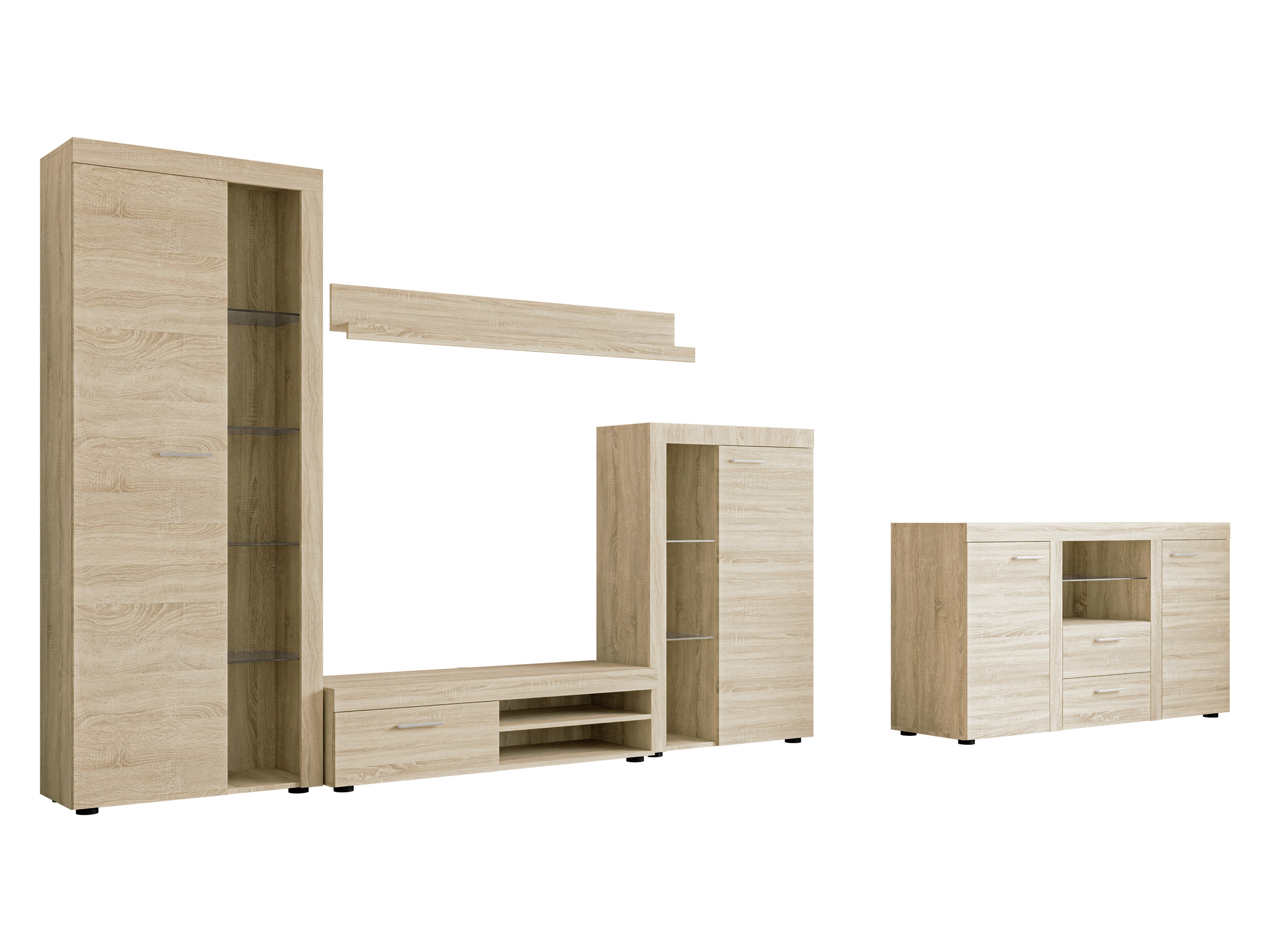 Комплект за хол Soca I (Сонома дъб)