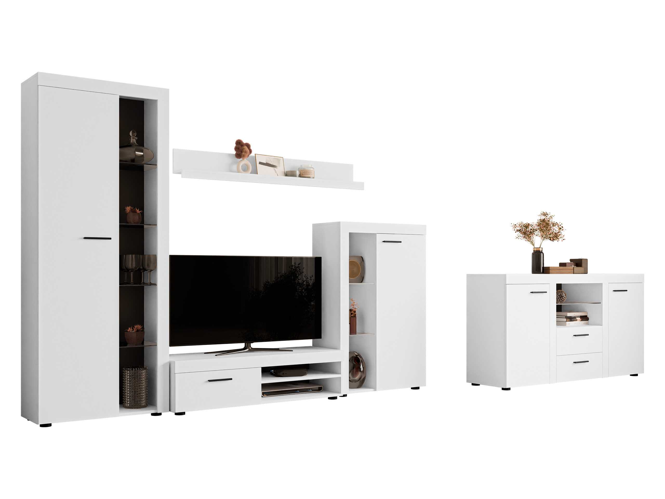 Комплект за хол Tucson 106 (Бял)