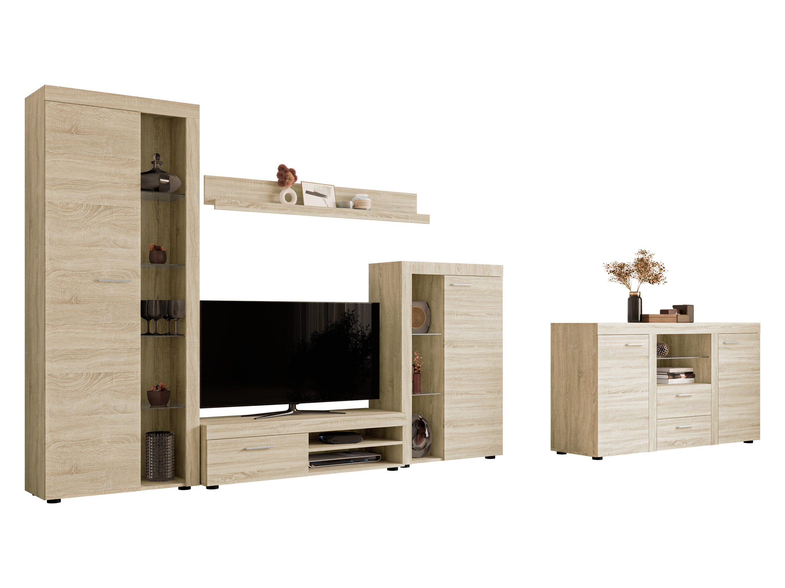 Комплект за хол Tucson 106 (Сонома дъб)