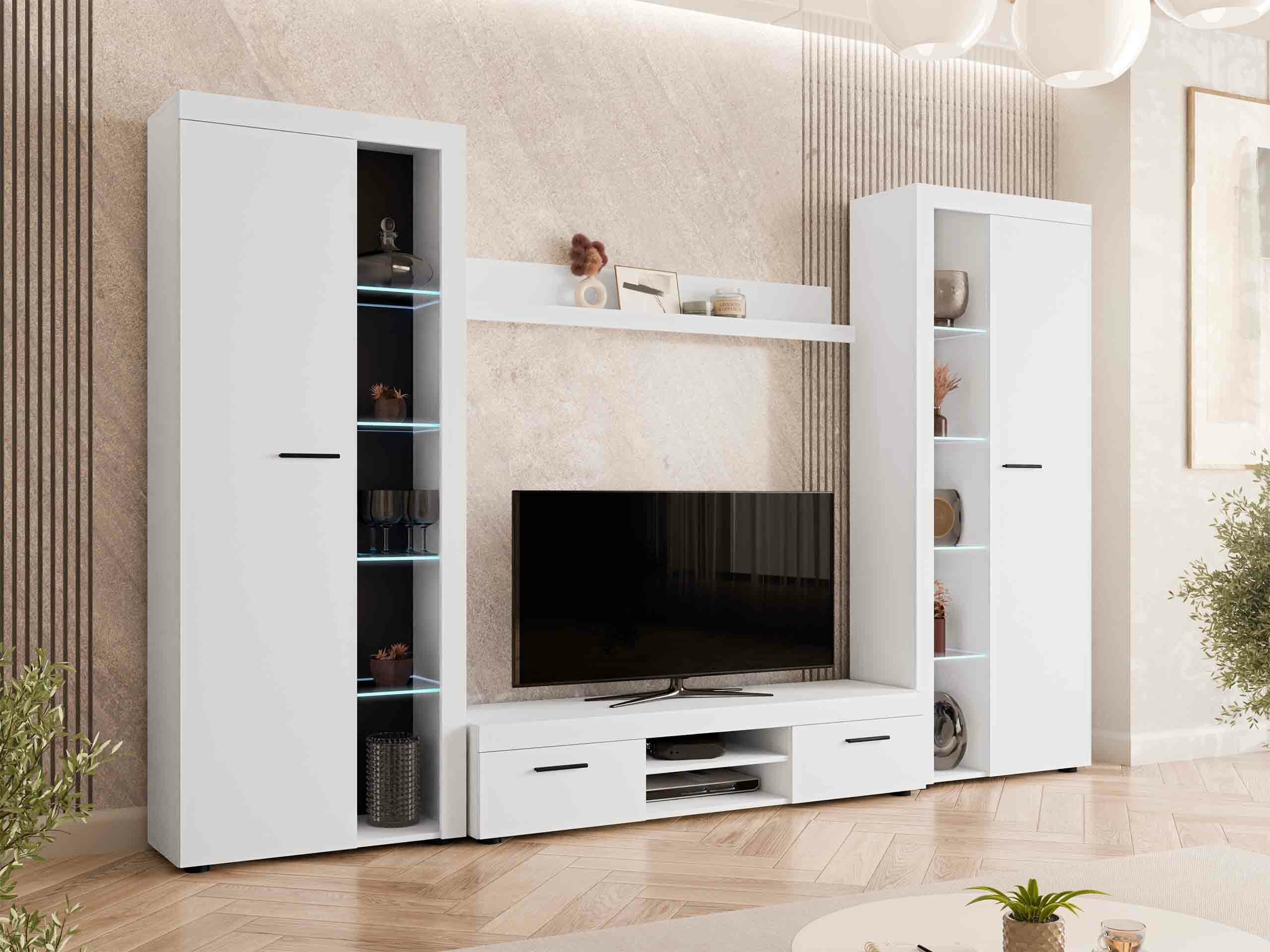 Комплект за хол Univio II (Бял)