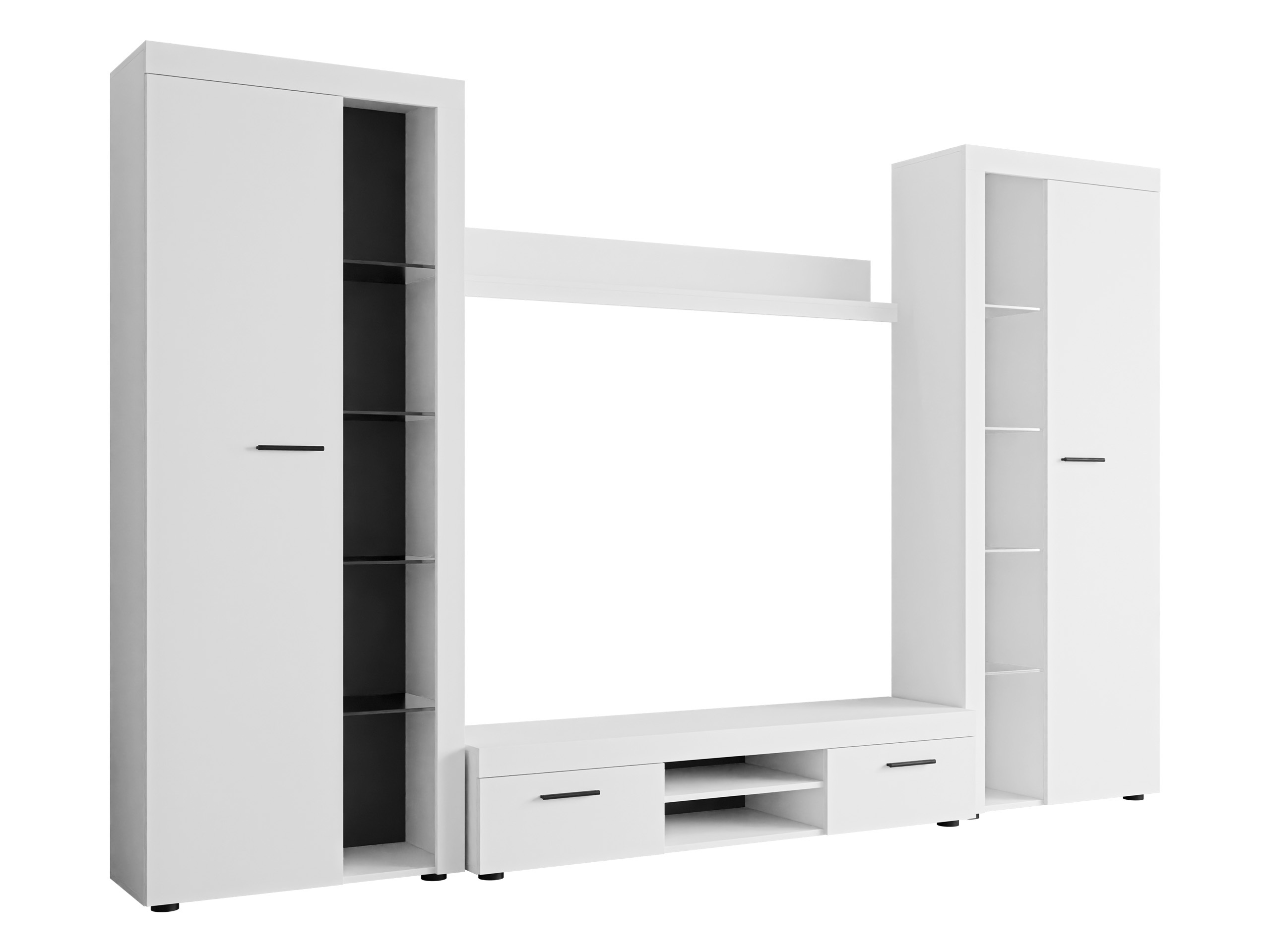 Комплект за хол Univio II (Бял)