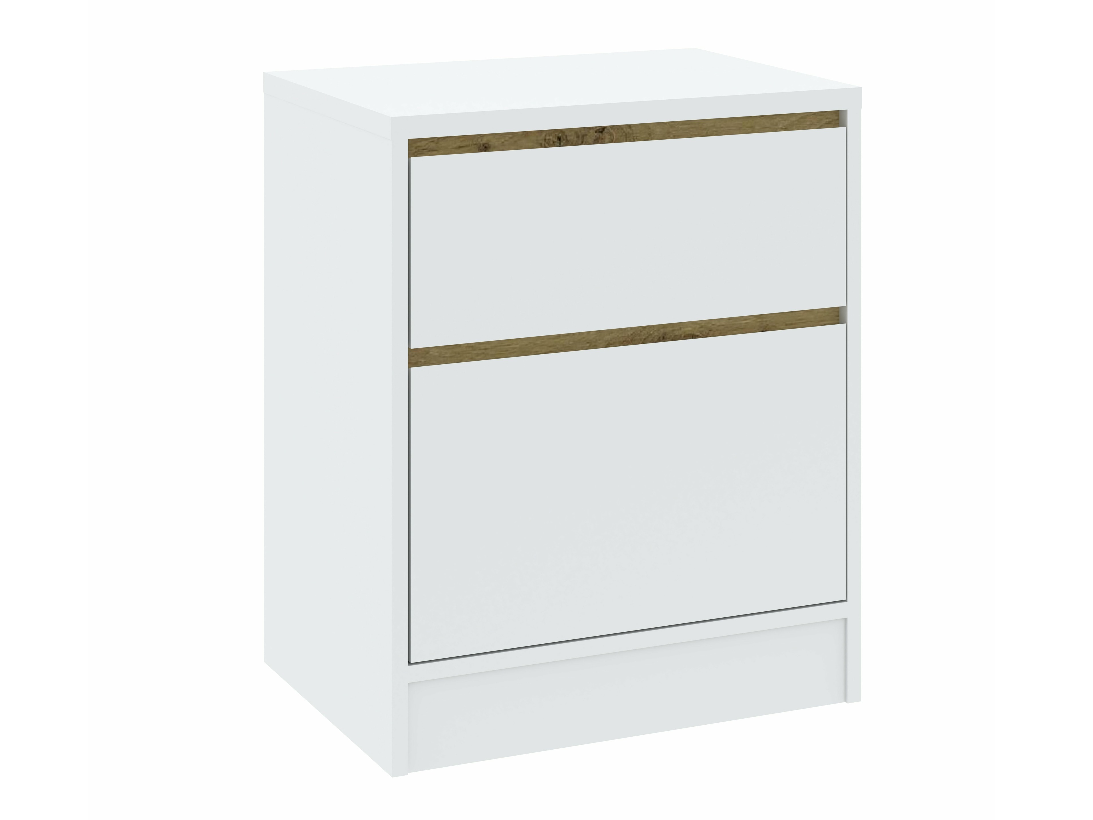 Нощно шкафче Mervese 100 (Бял)