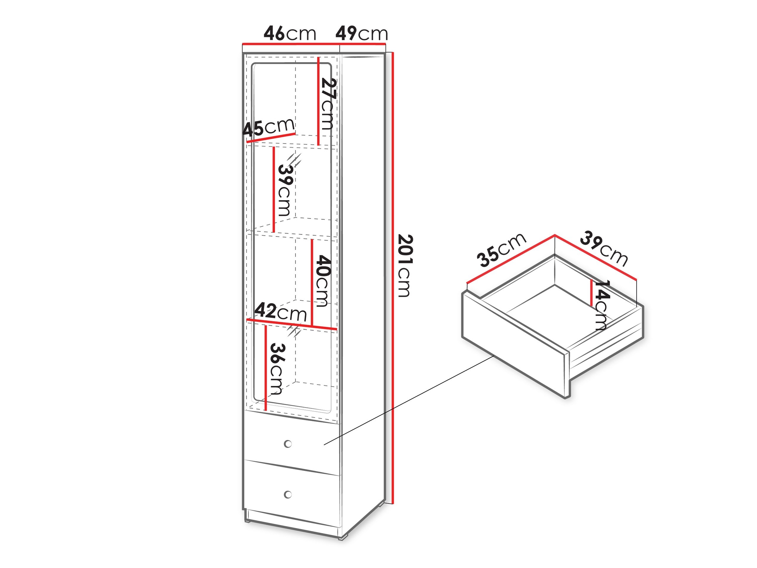 Етажерка Comfivo Lenitas