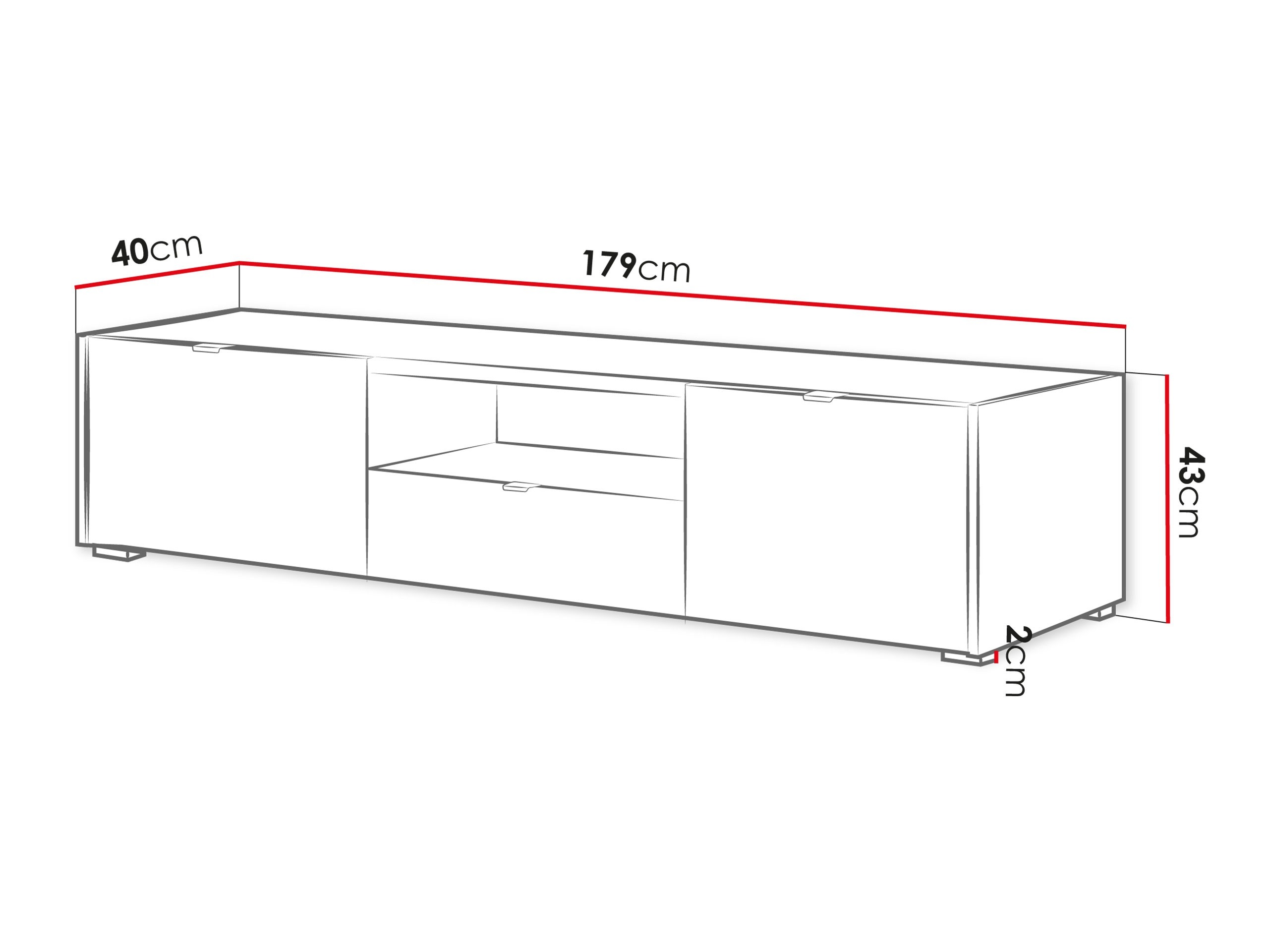 ТВ шкаф Comfivo Vomoro 102