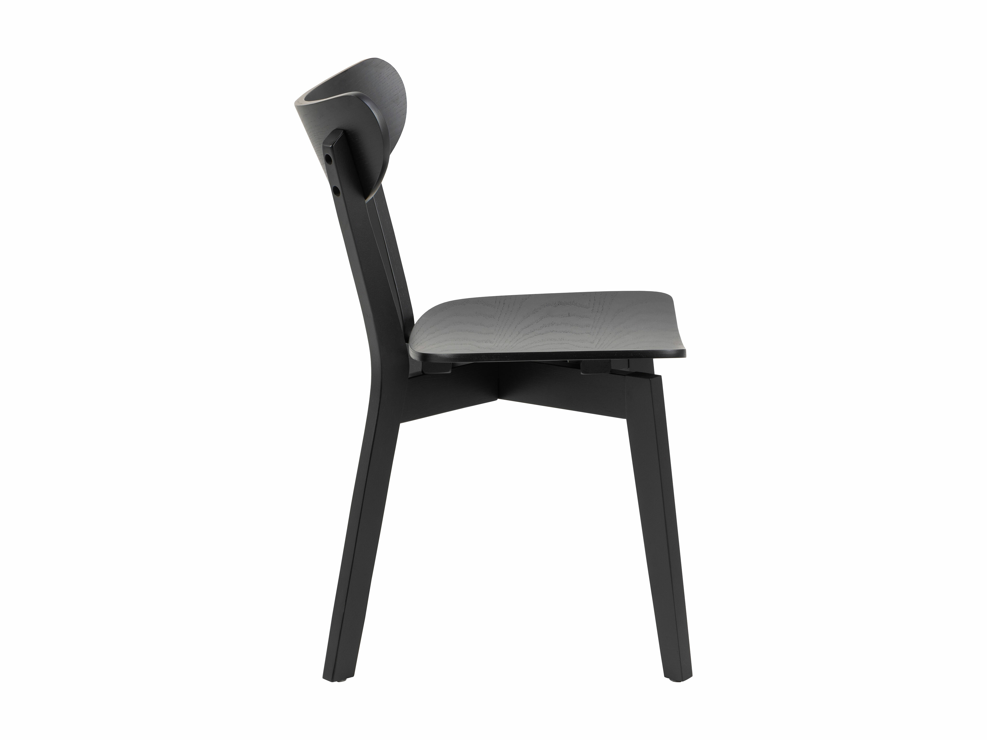 Стол Norsica 319 (Черен дъб + Черен)